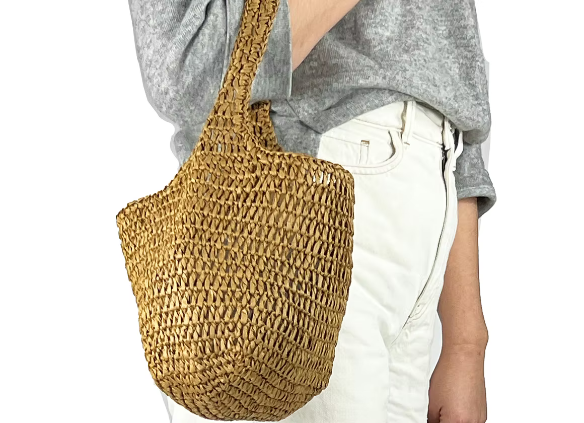 Apple Green Duck Mini Messenger Bag Natural