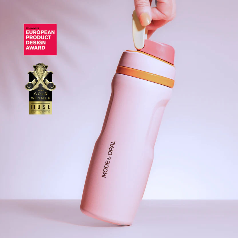 Mode & Opal Insulated Drink Bottle - Petal Pink 770ml