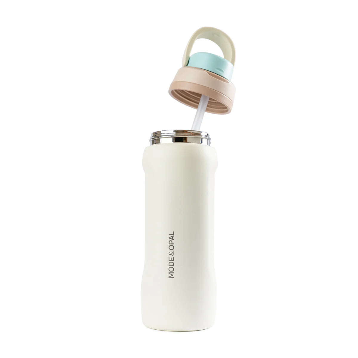Mode & Opal Insulated Drink Bottle - Soft Cream 940ml