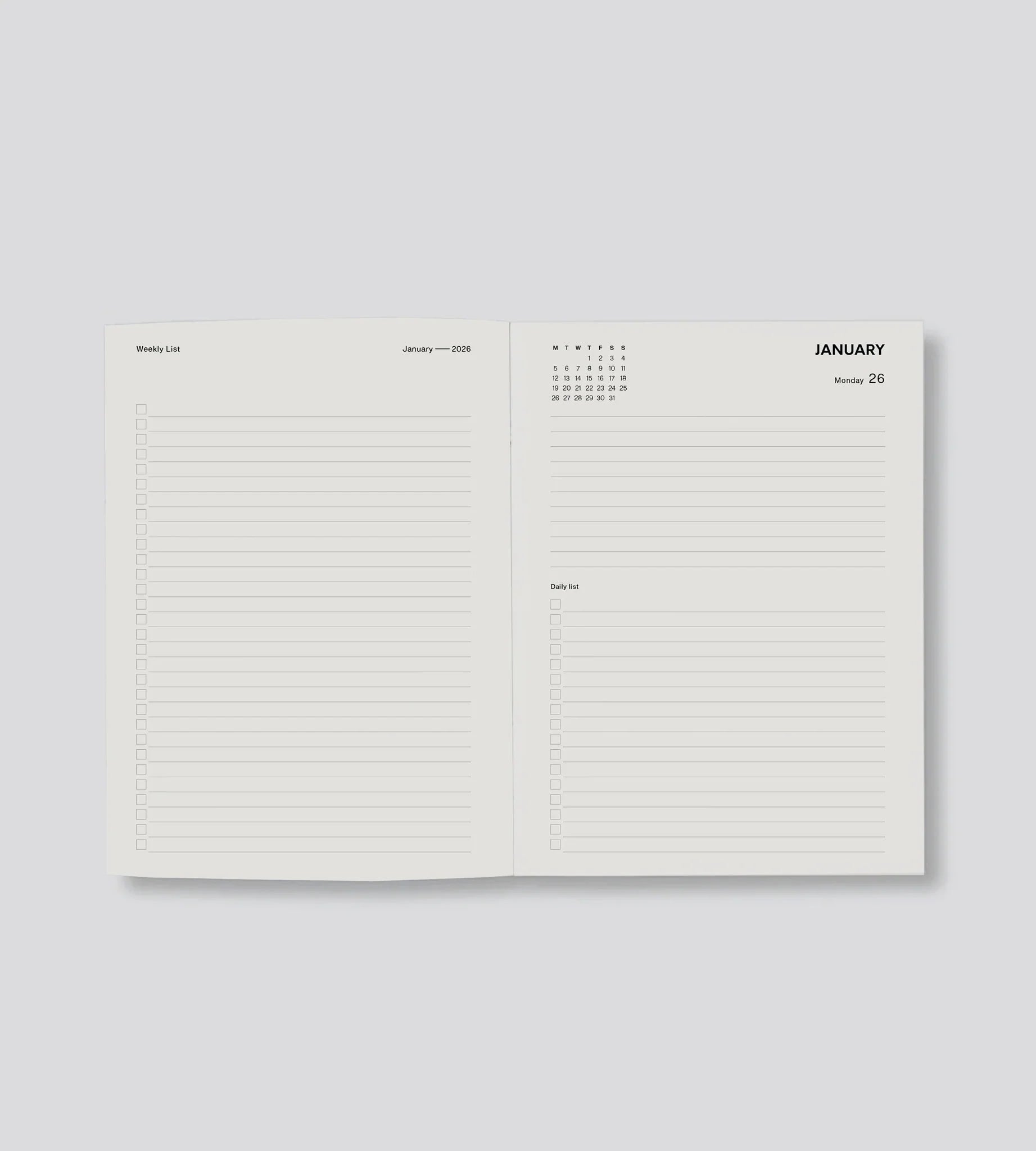 Father Rabbit | Daily Diary 2026 | Mosaic Tile