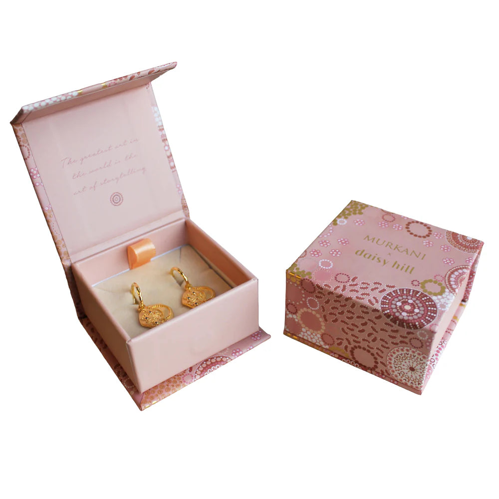 Murkani Night Sky Hoop Earrings - Sterling Silver