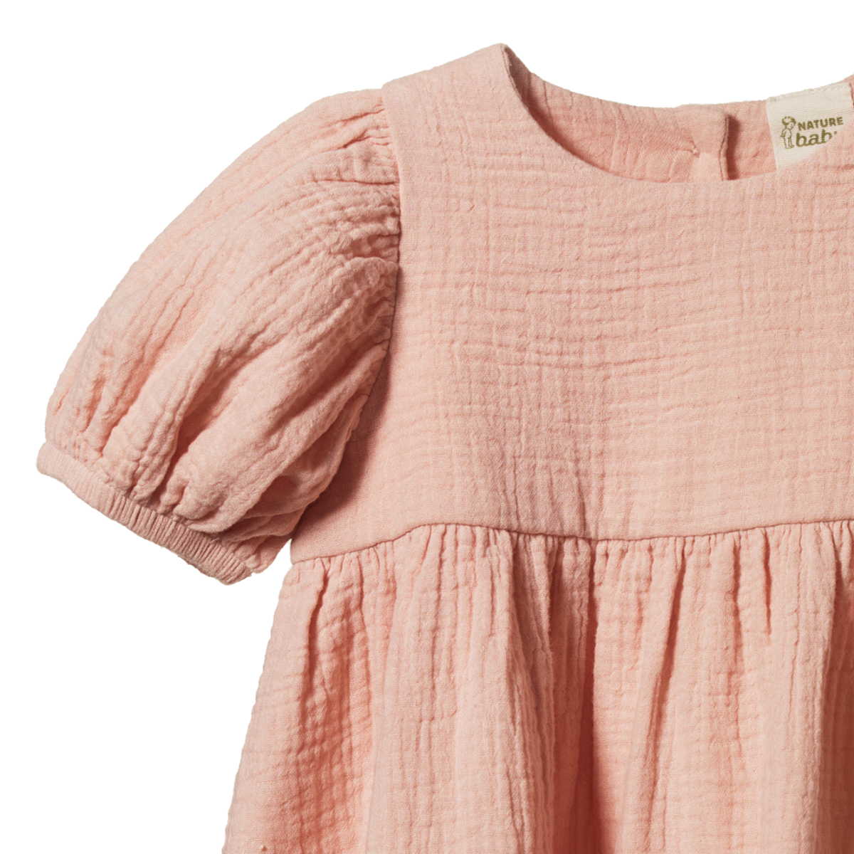 Nature Baby Albertine Dress Rose Dust