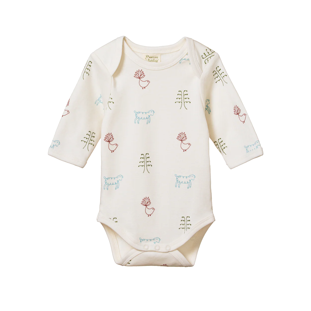 Nature Baby Long Sleeve Bodysuit Nature Baby Print