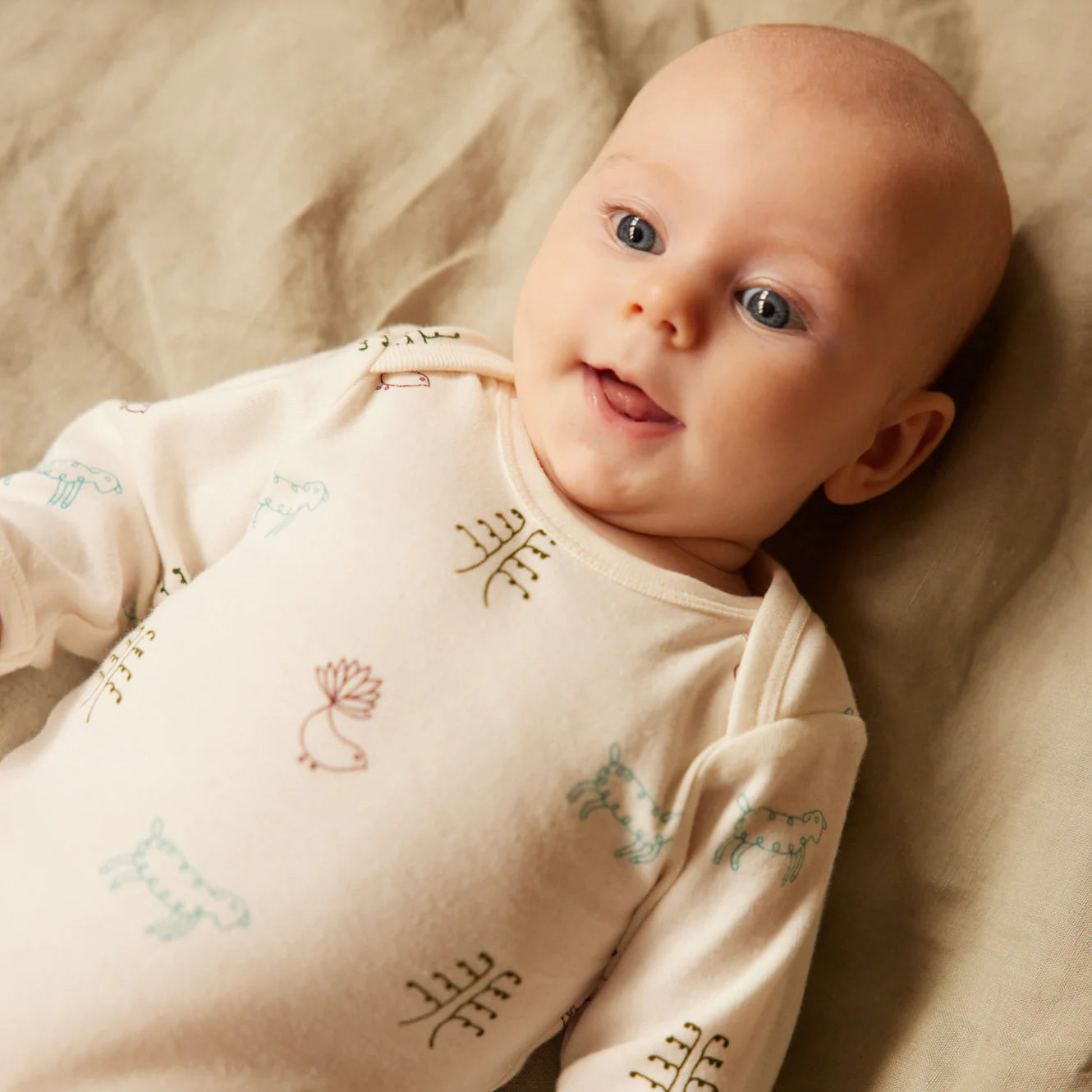 Nature Baby Long Sleeve Bodysuit Nature Baby Print