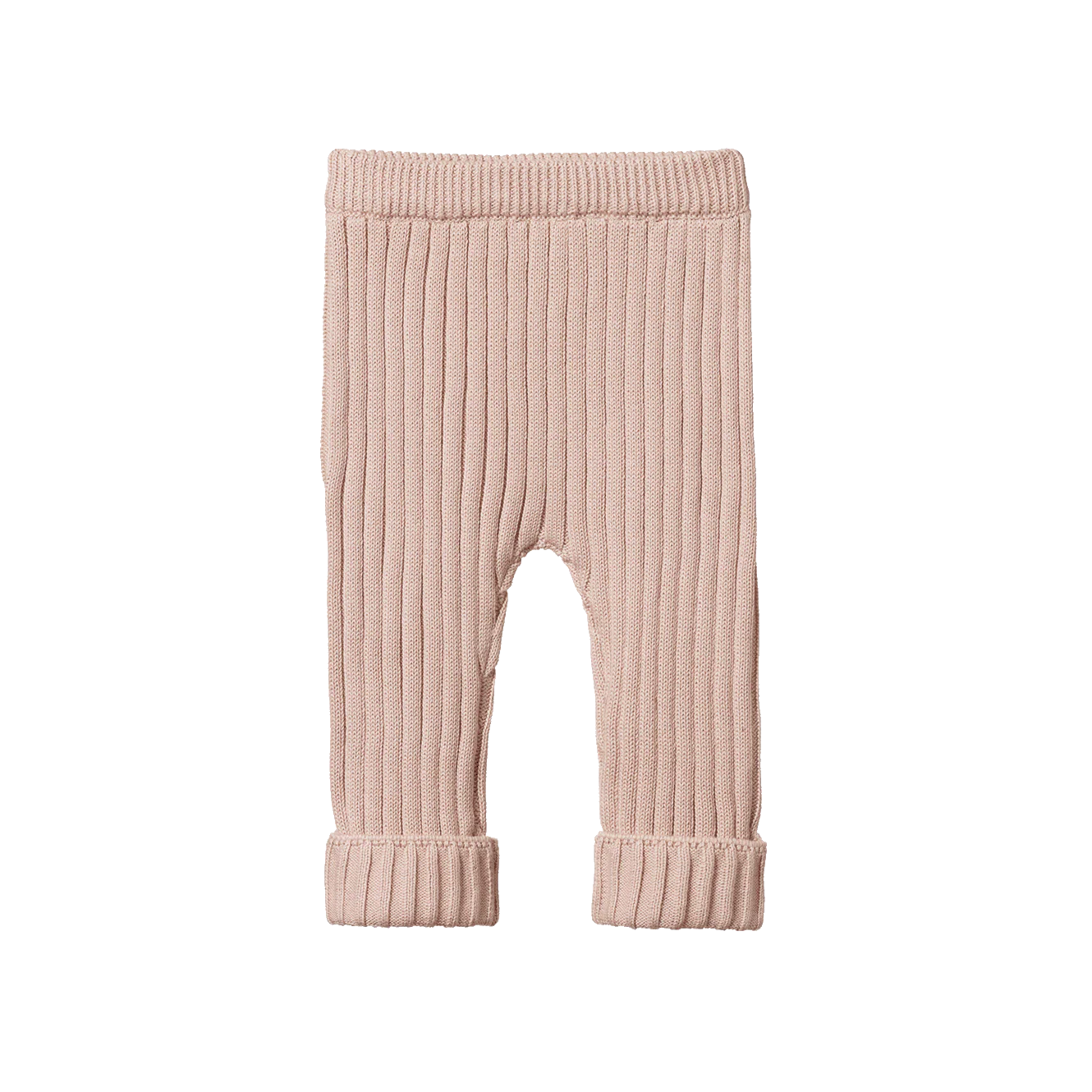 Nature Baby Lou Pants Cotton Knit Rose Dust