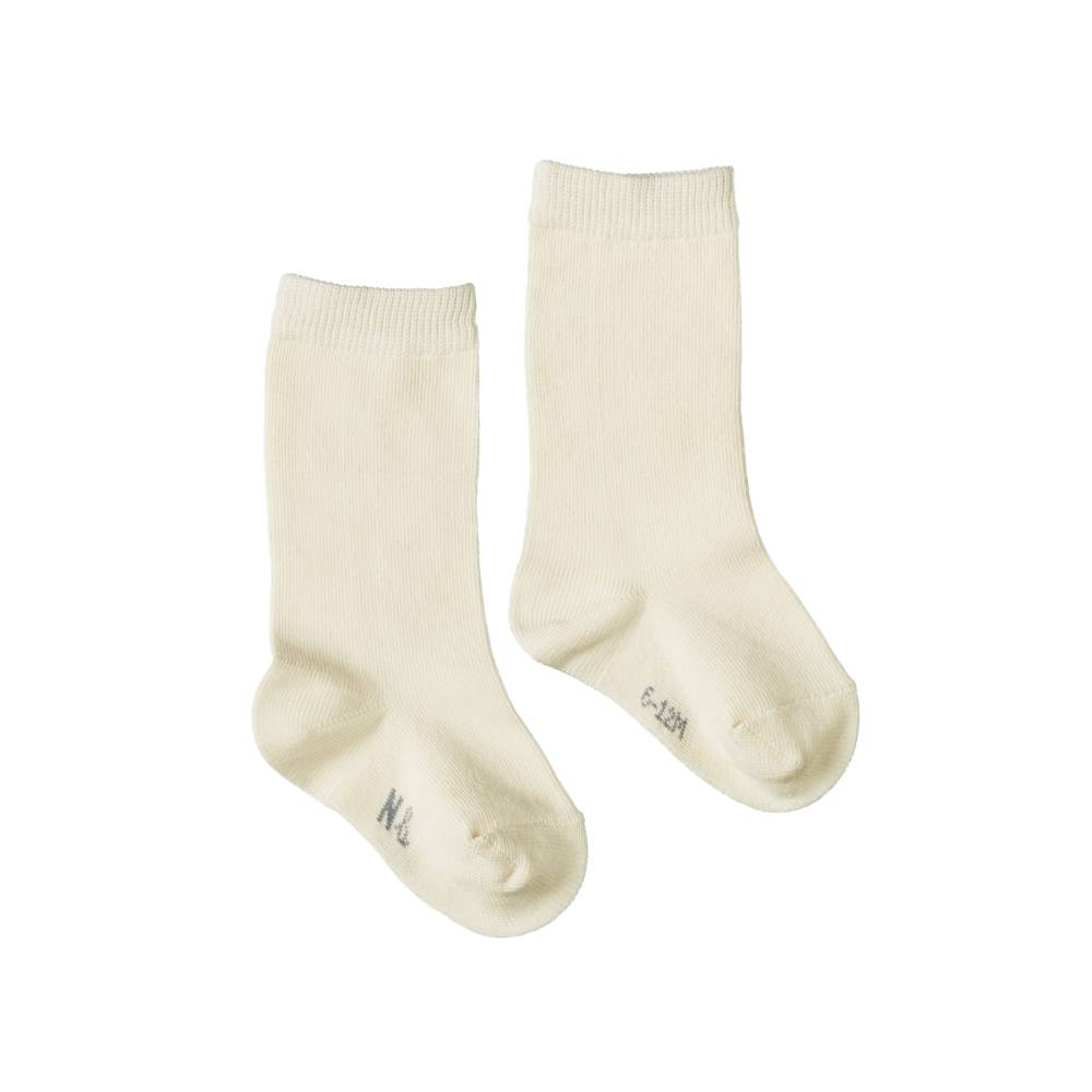 Nature Baby Organic Cotton Socks Natural