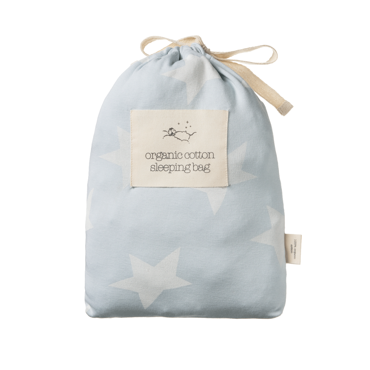 Nature Baby Organic Sleeping Bag Magic Blue Print 3/24 months