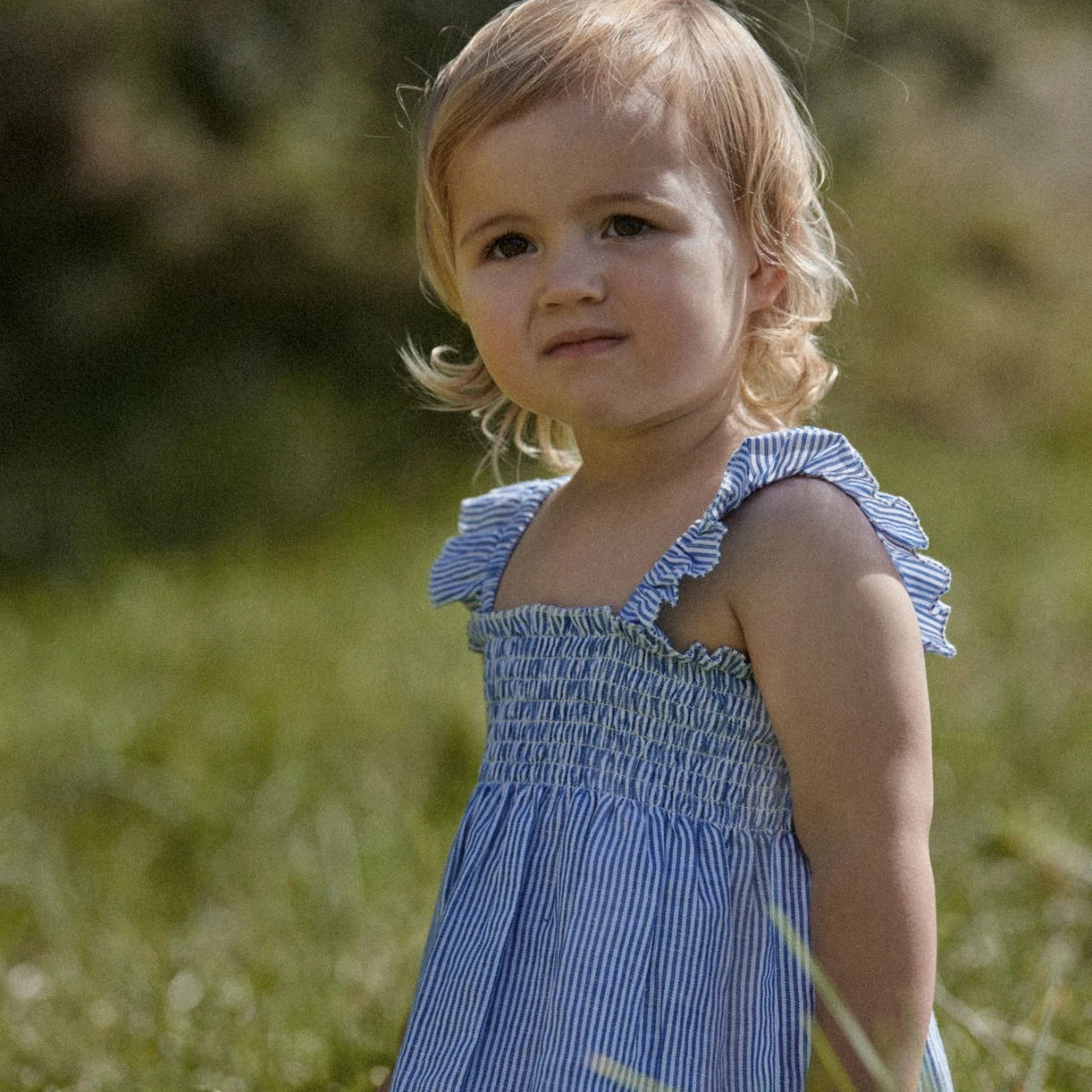 Nature Baby gala dress cotton linen