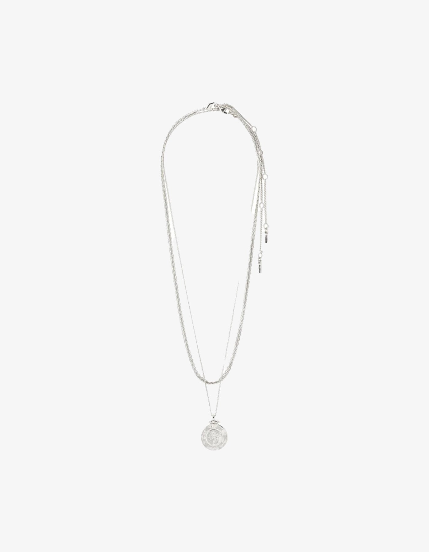 Pilgrim Nomad Necklace - Silver Plated