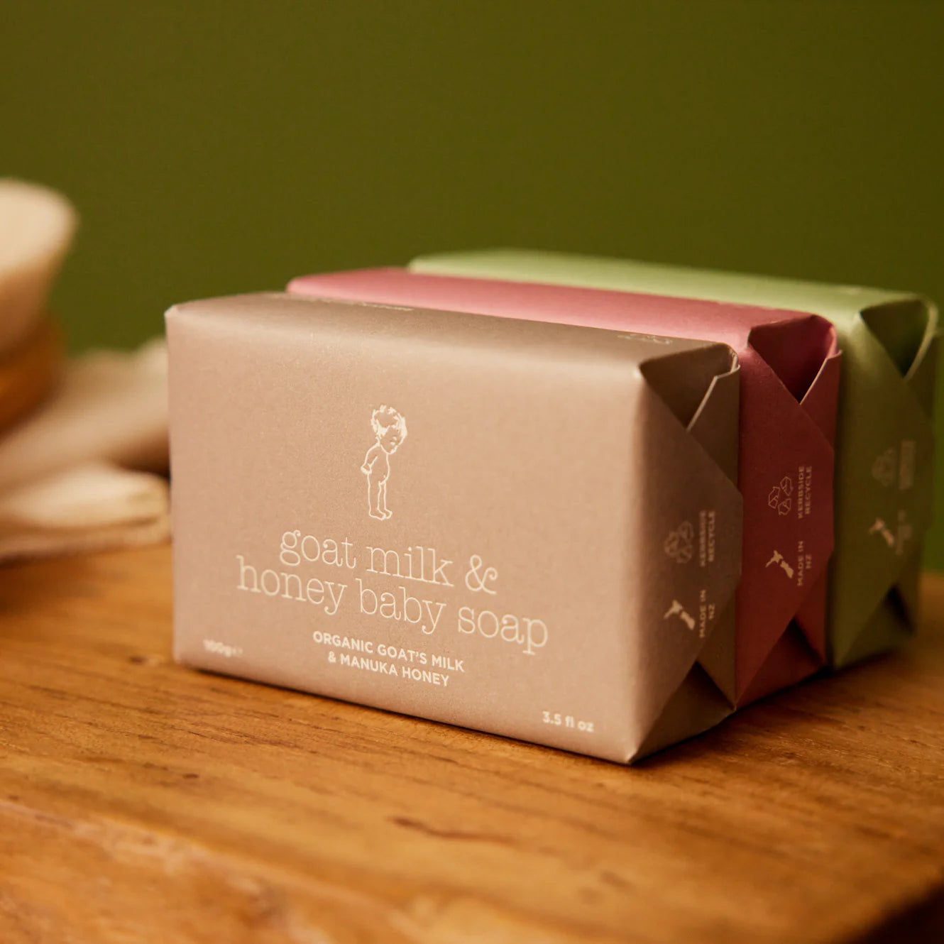 Nature Baby Organic Goats Milk And Honey Soap