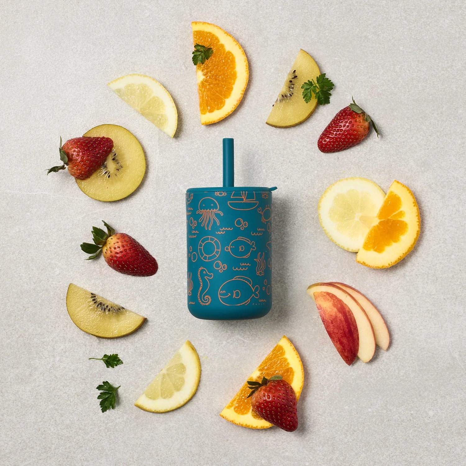 Over The Dandelions Mini Smoothie Cup Sea Friends