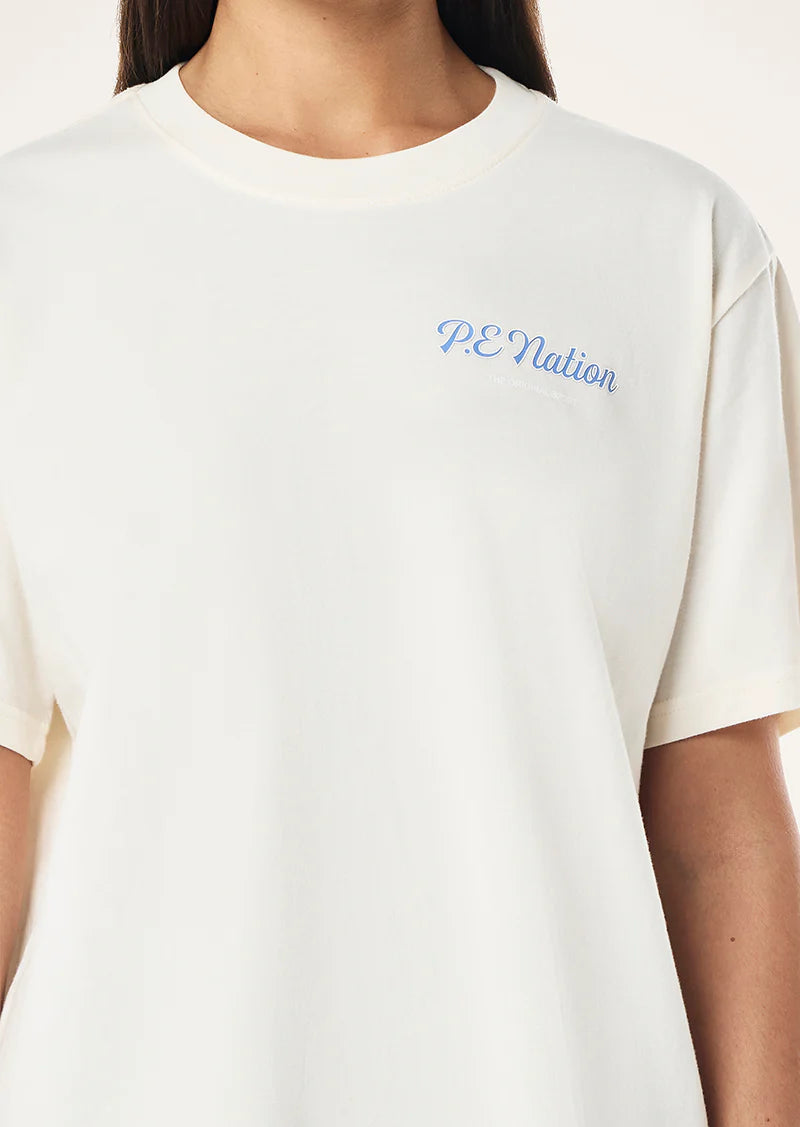 P.E Nation Formation Tee 2.0 Whisper White