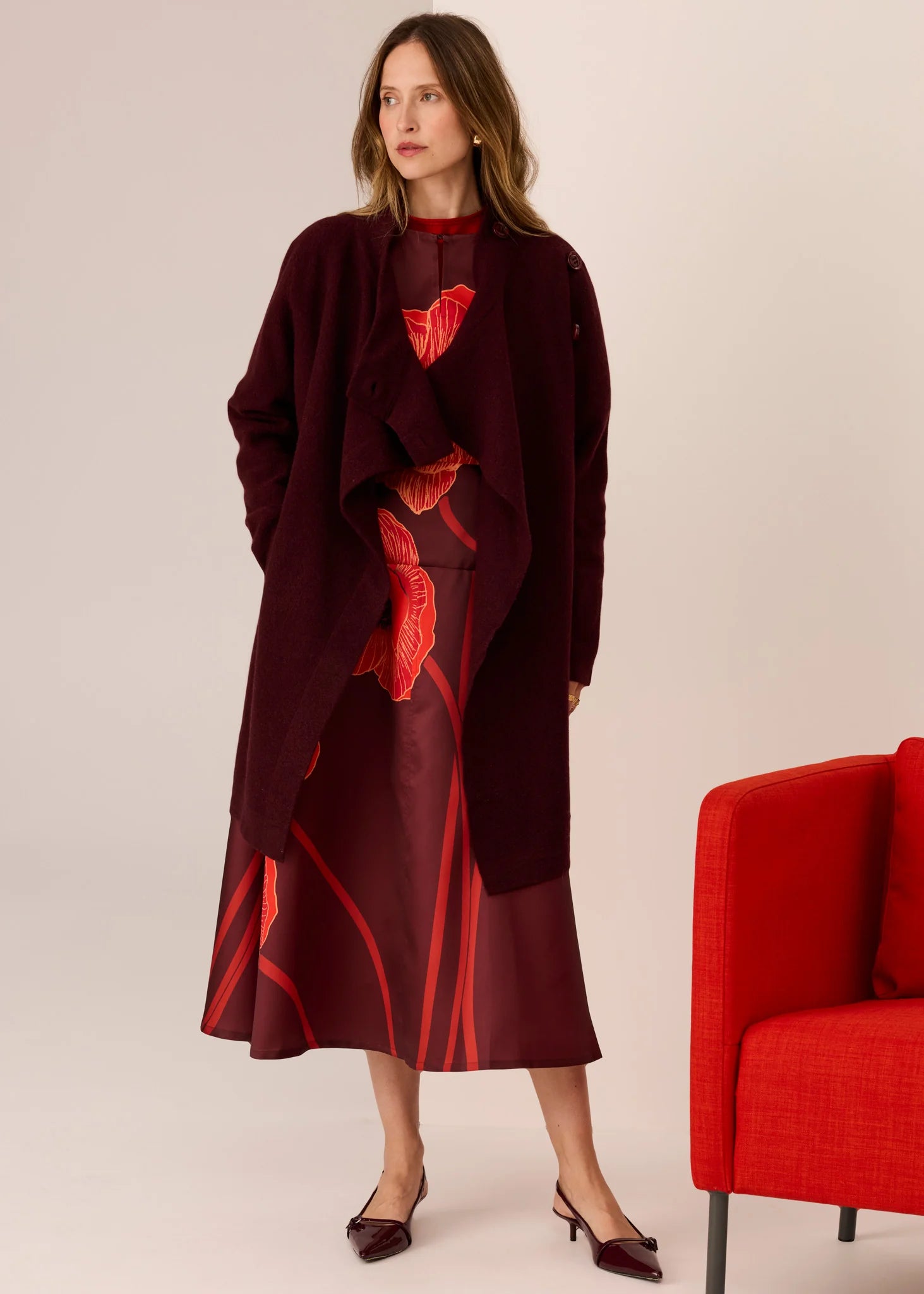 POL Poppy Sleeve Dress