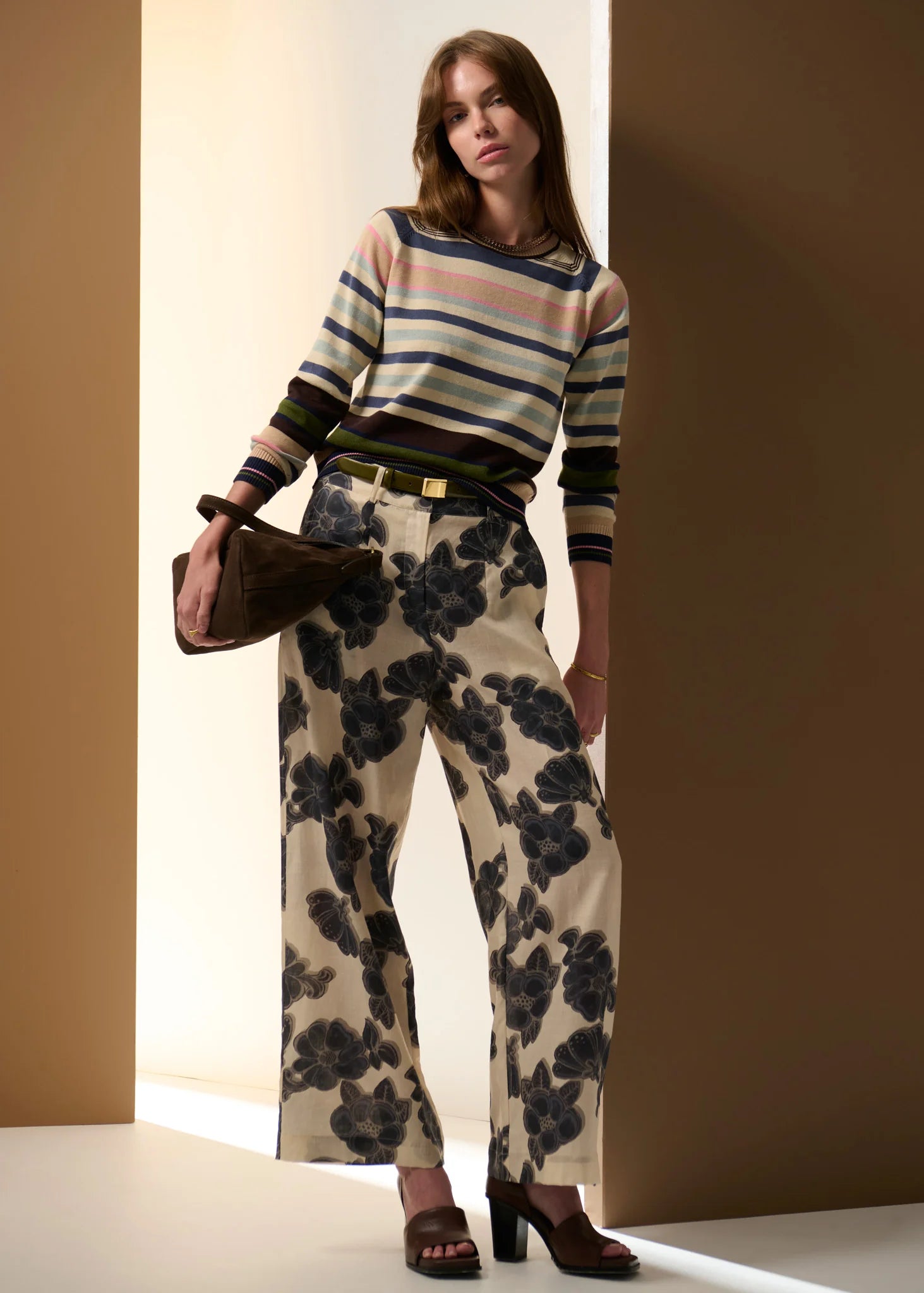 POL Sela Multi Knit Blue/Multi