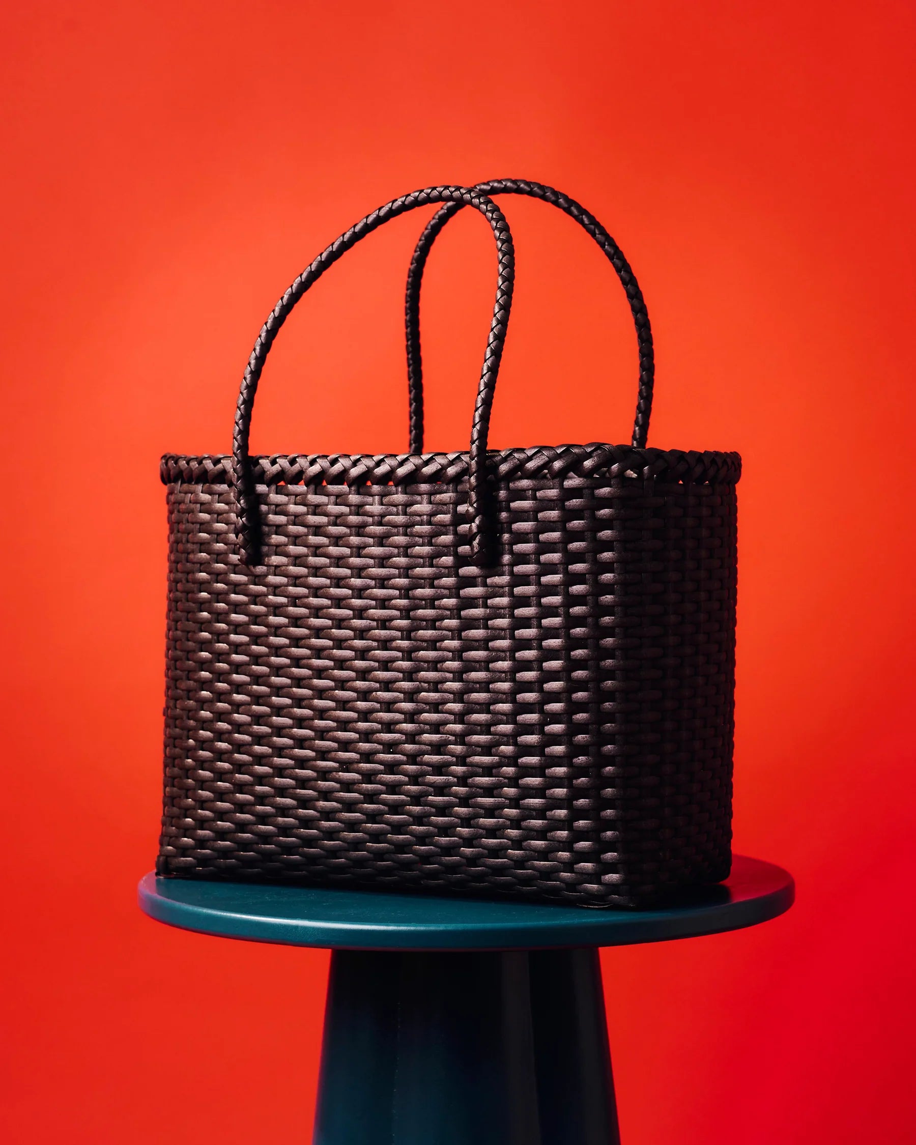 Pali Mira Basket Tote Medium Black