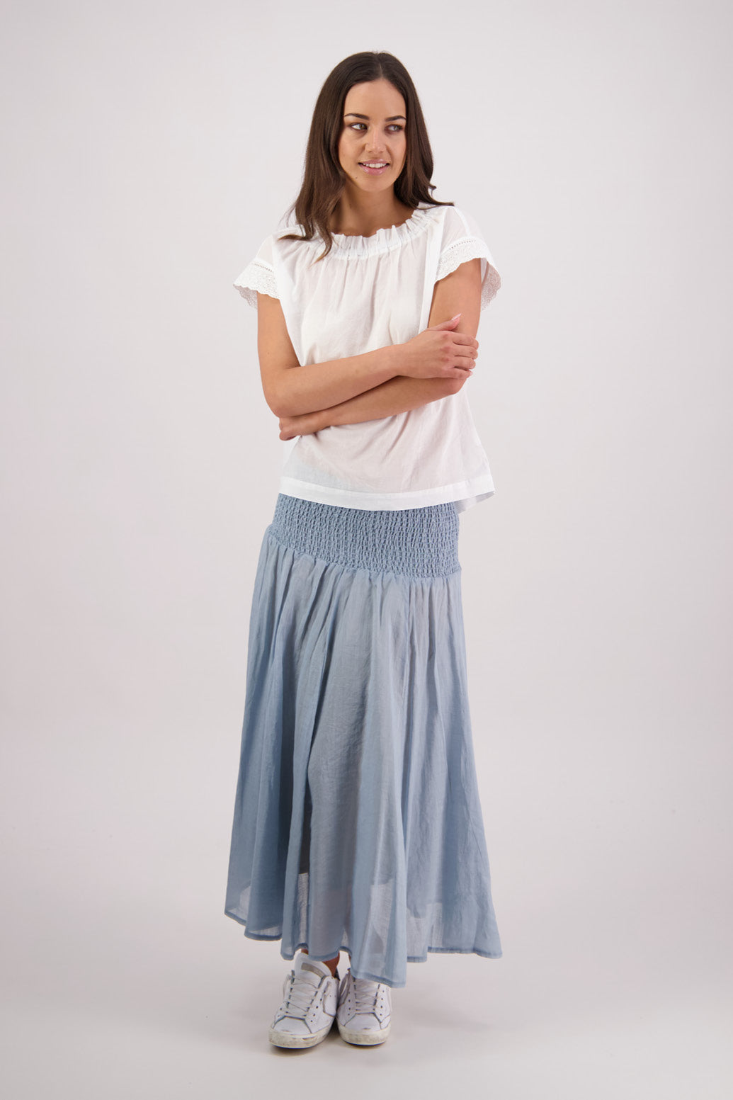 Briarwood Pandora Skirt Cornflower