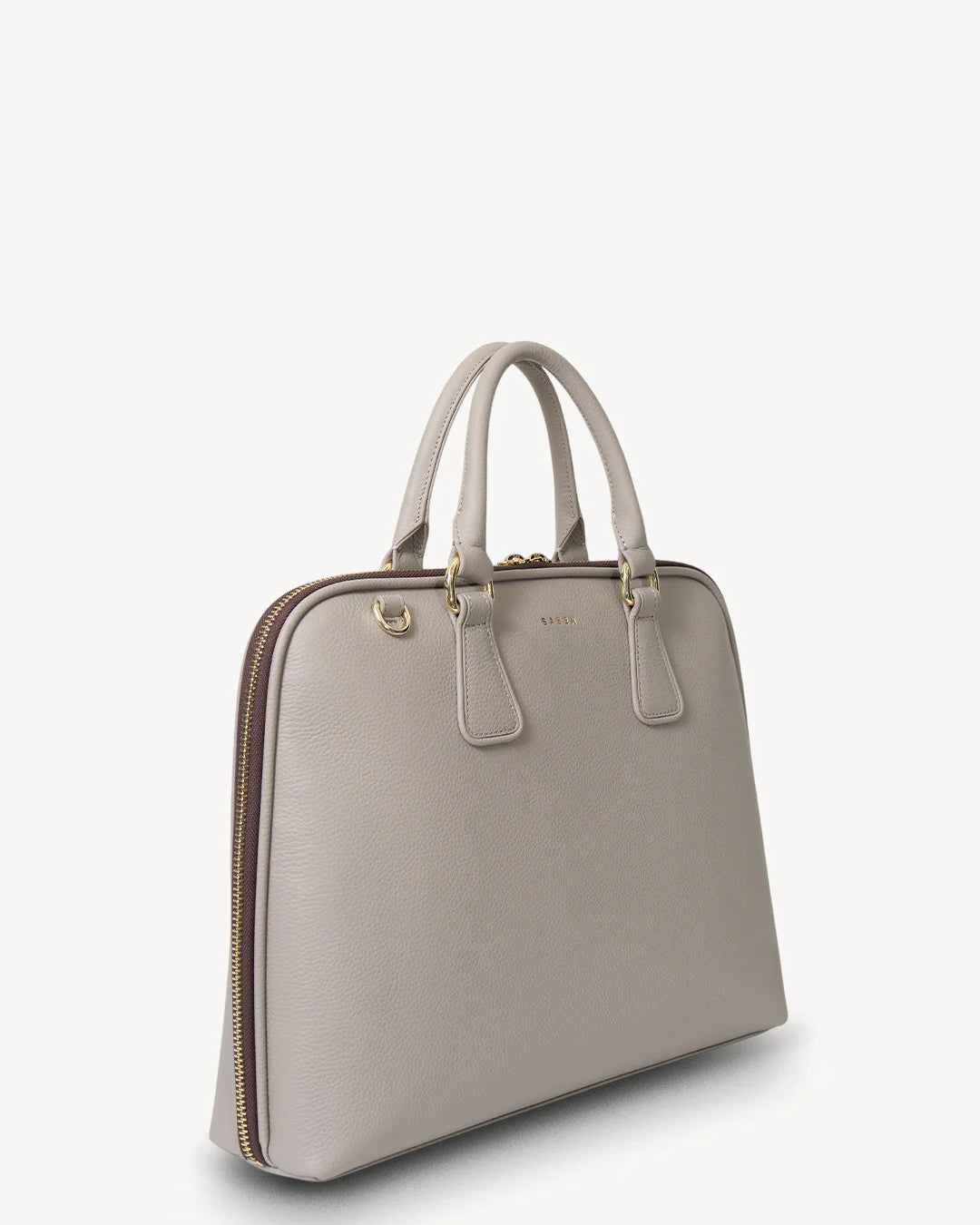 Saben Parker Briefcase Dove