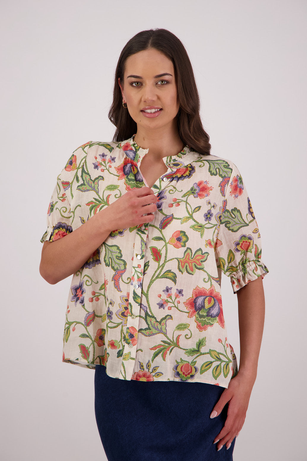 Briarwood Pearly Top Jacobean