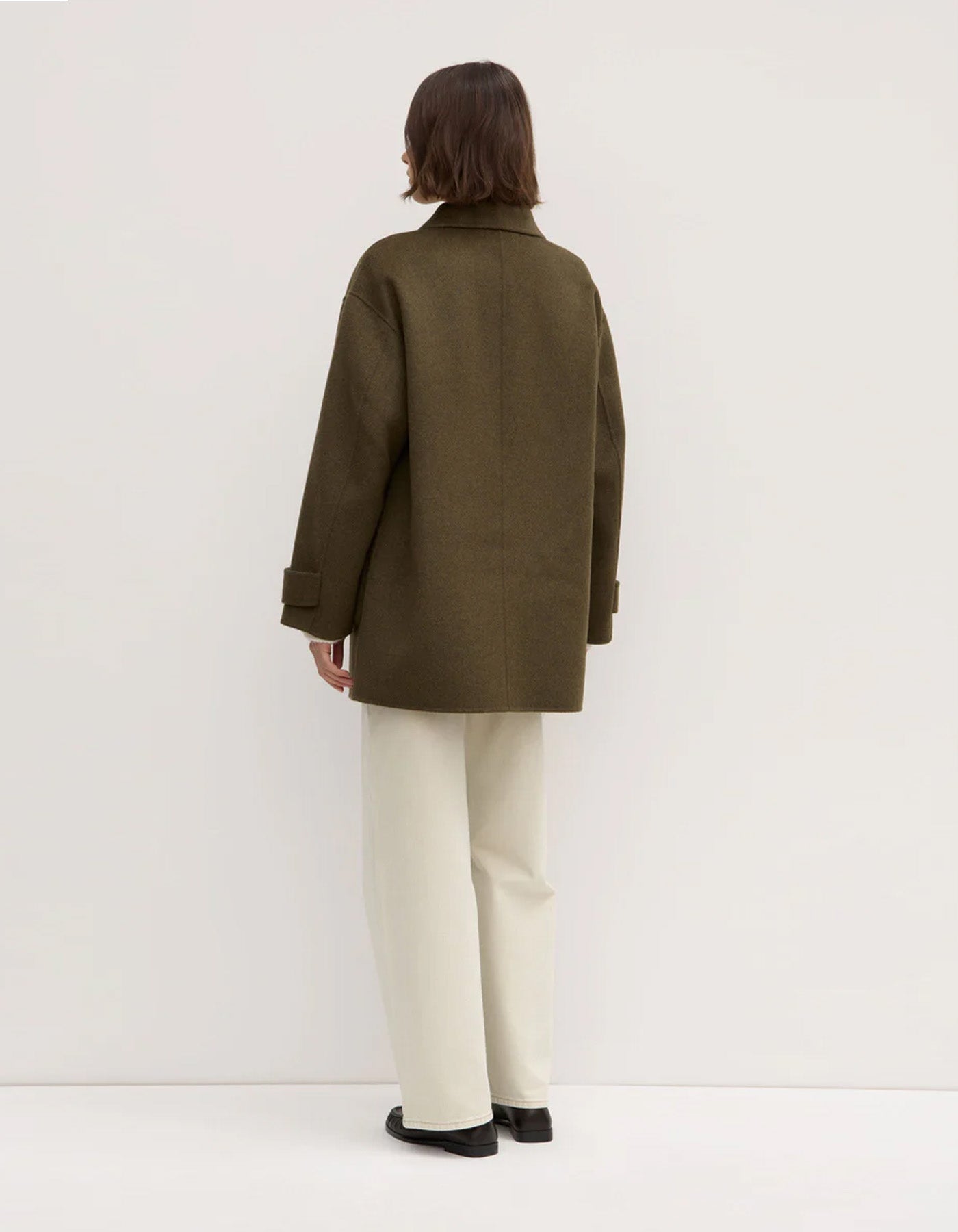 Assembly Label Pierra Wool Coat Spruce Marle