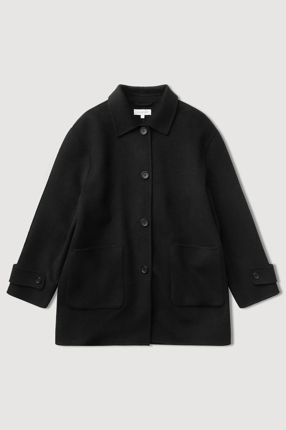 Assembly Label Pierra Wool Coat Black
