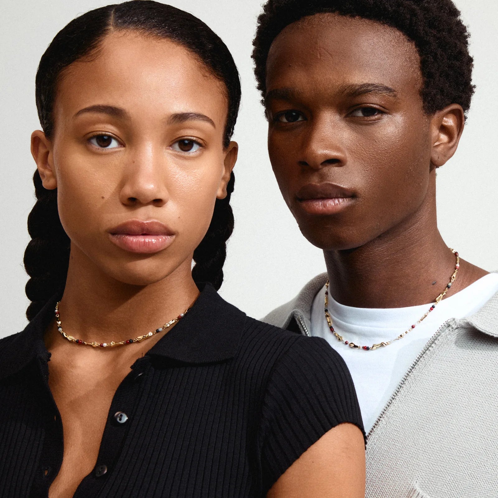 Pilgrim Dawn Necklace - Gold Brown