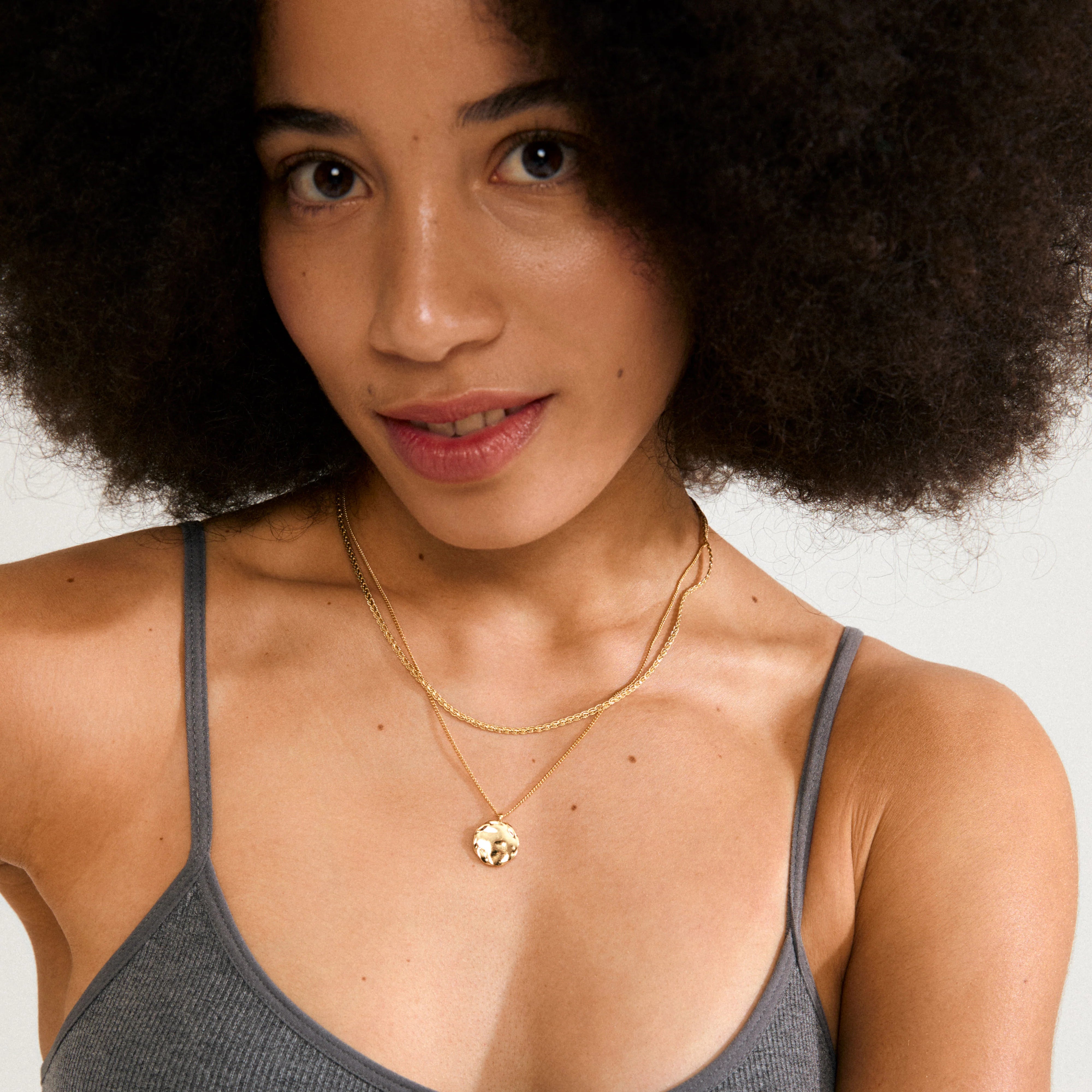 Pilgrim Declan Recycled Necklace - Gold