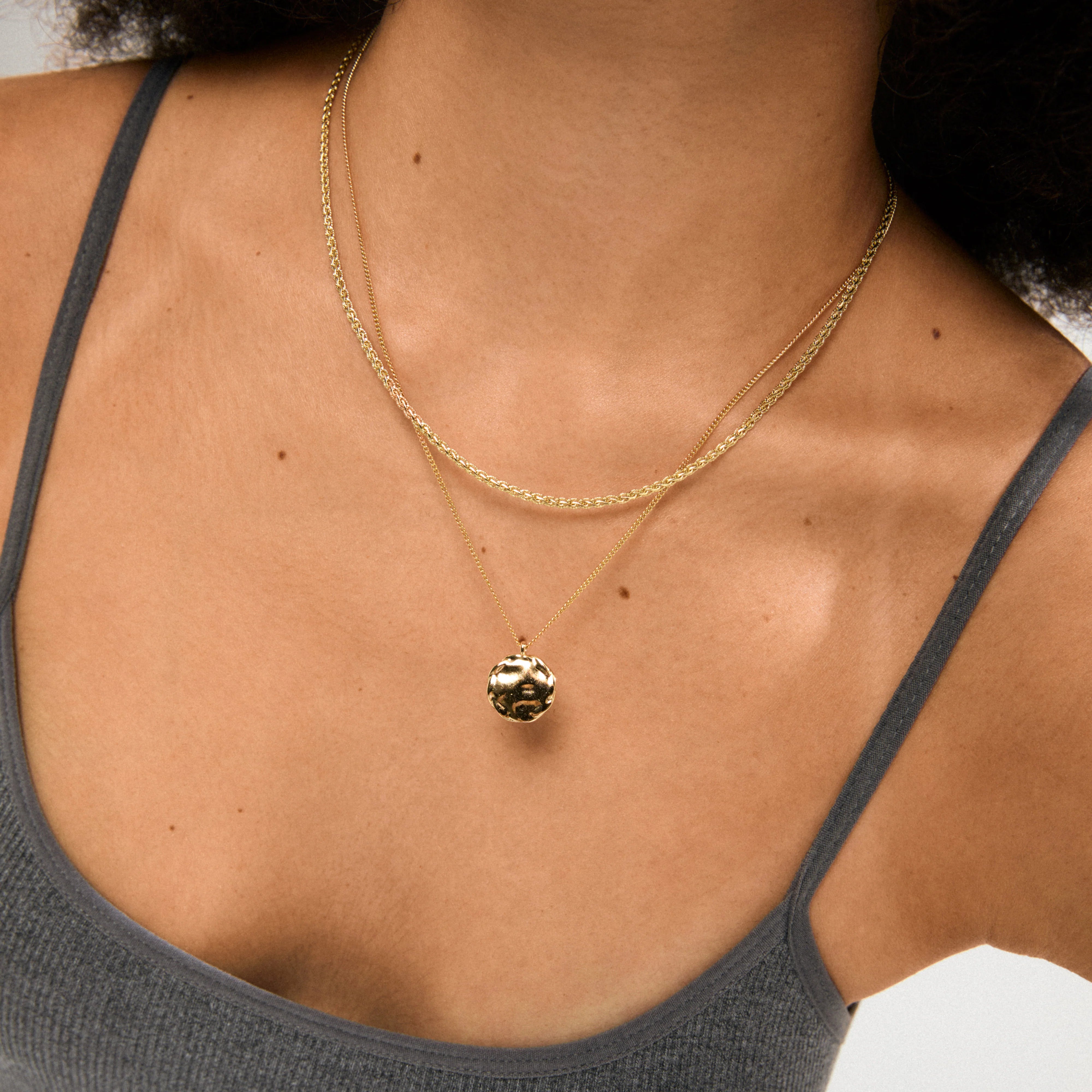 Pilgrim Declan Recycled Necklace - Gold