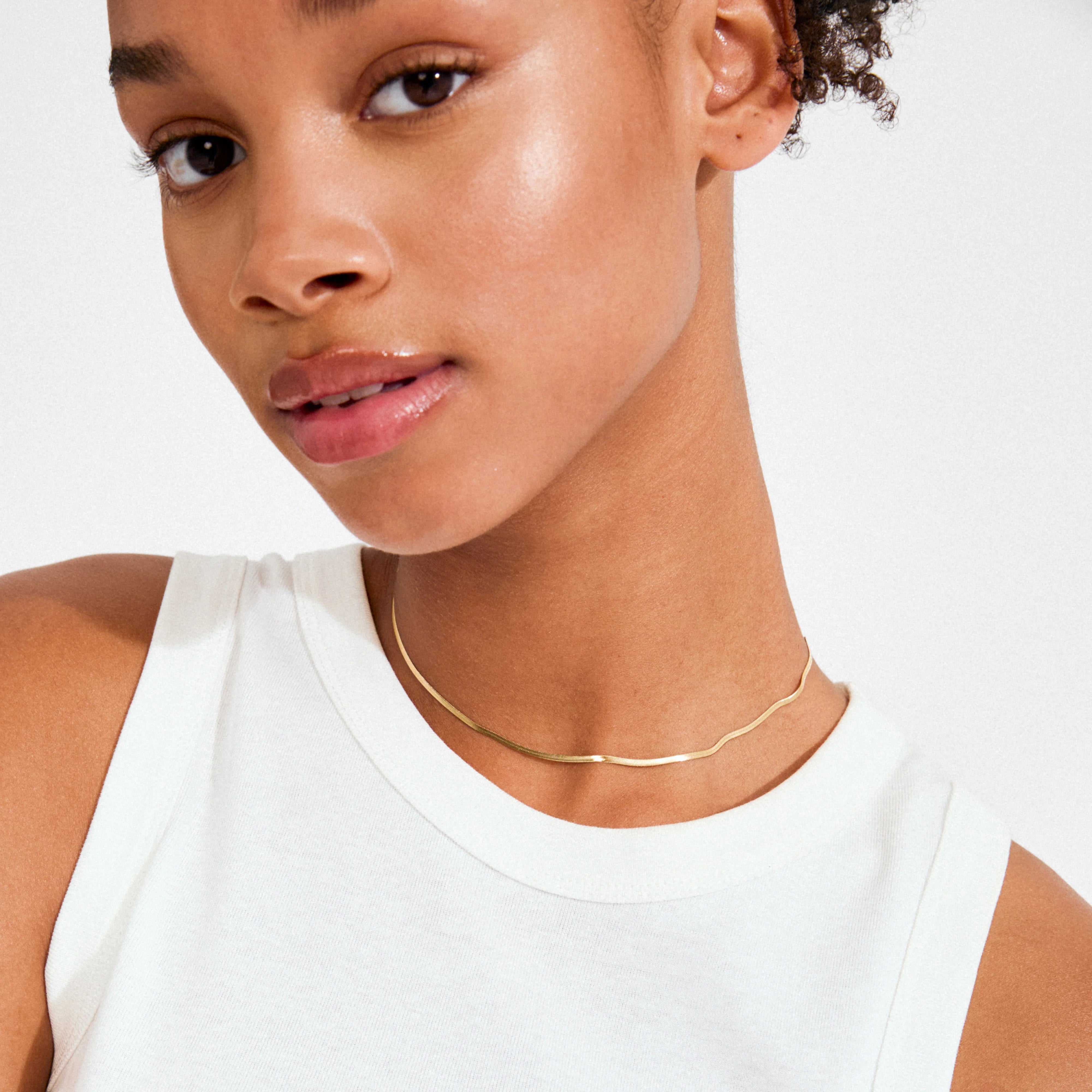 Pilgrim Nikita Necklace Gold Waterproof