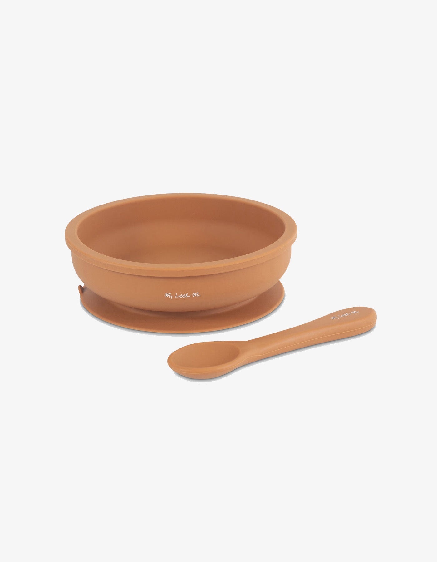 My Little Me Suction Bowl + Spoon - Clay