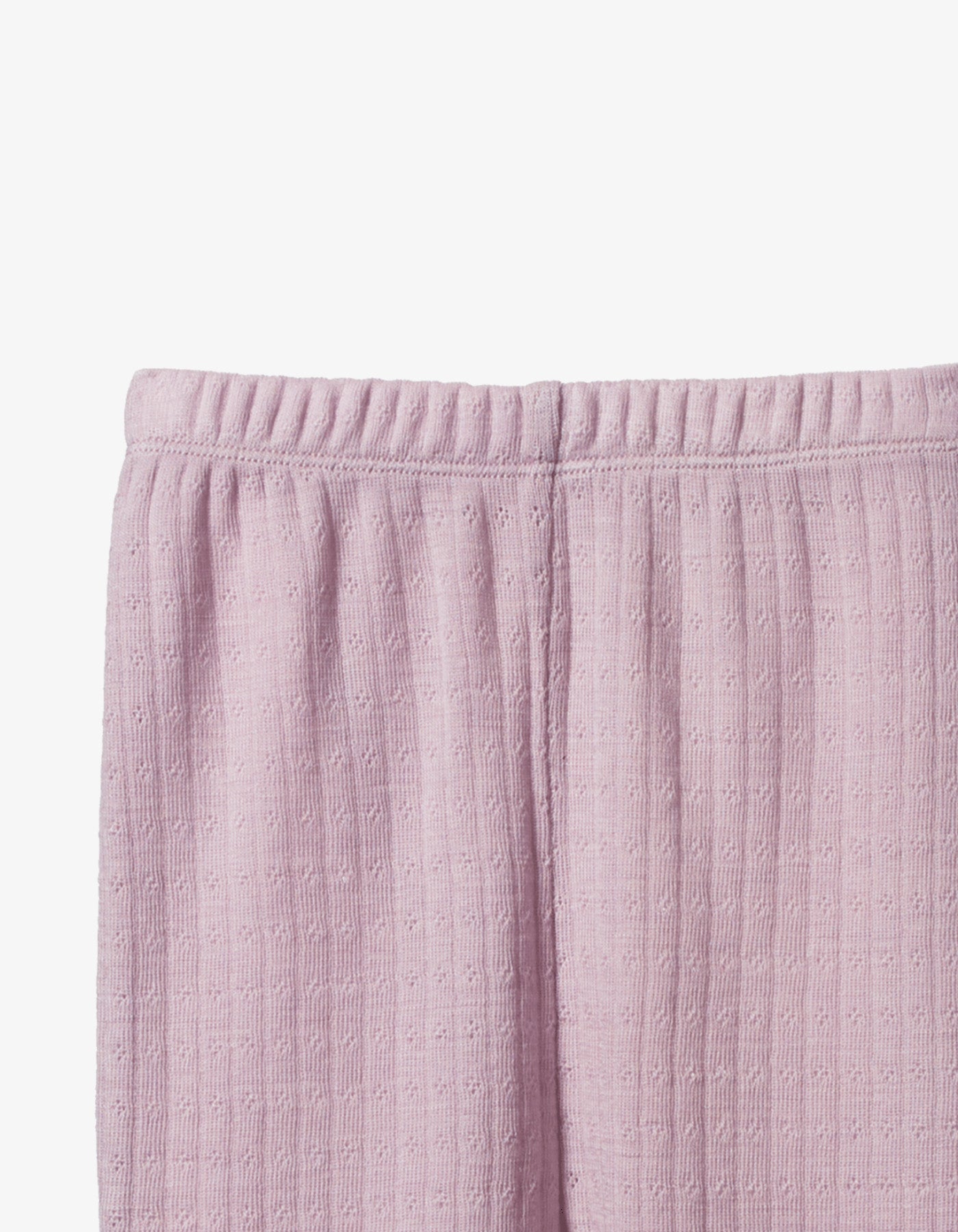 Nature Baby Merino Essentials2PC Pyjamas Pointelle Lilac