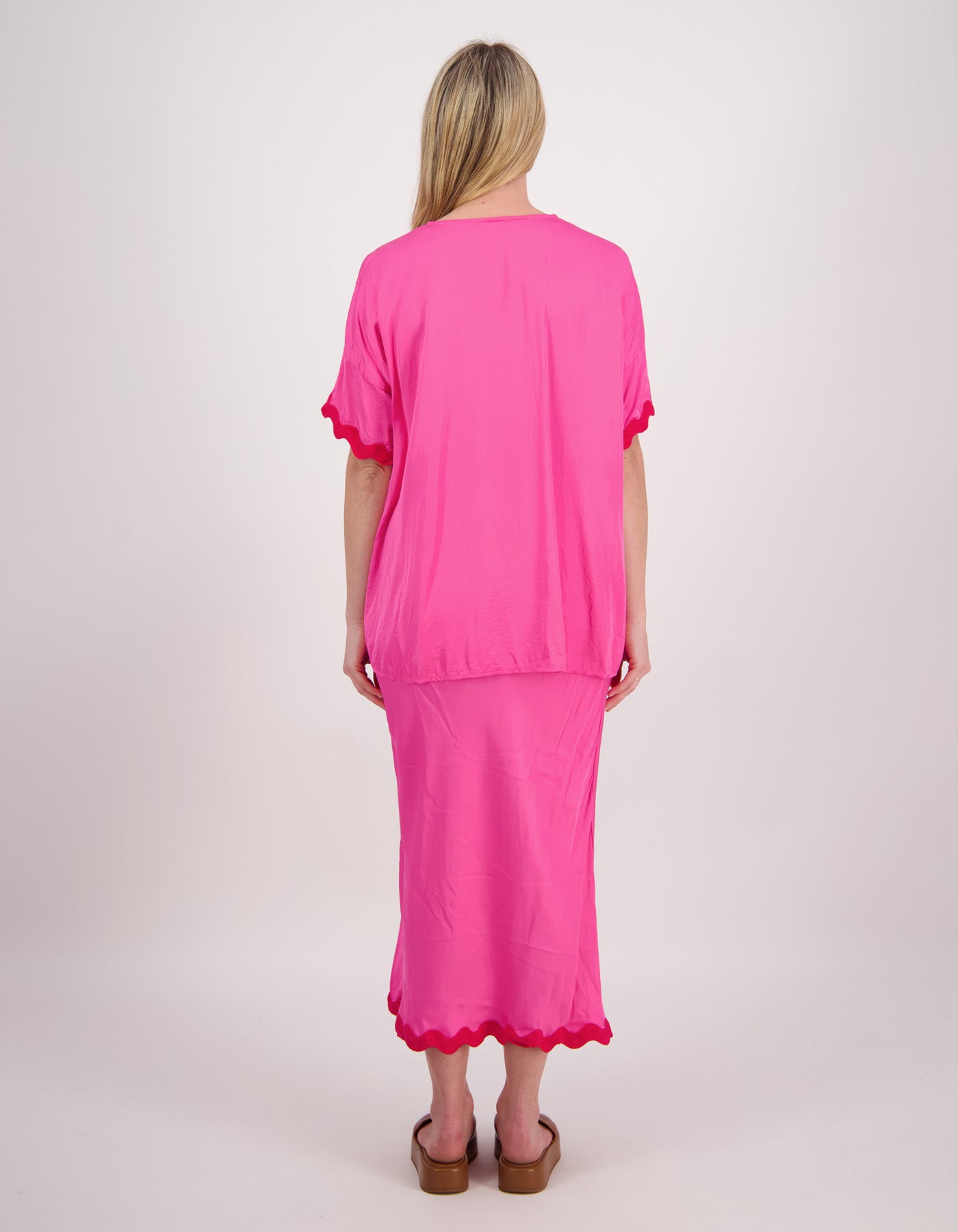 Briarwood Poppy Skirt Fushia