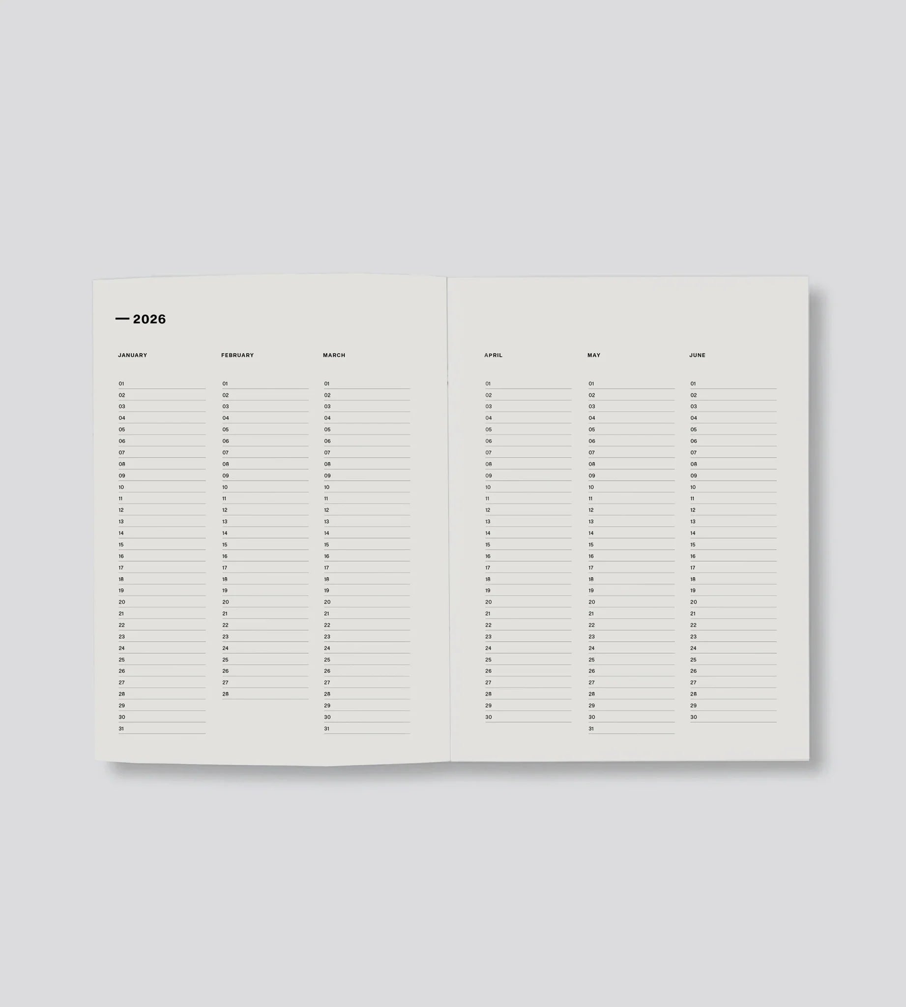 Father Rabbit | Weekly Diary 2026 | Prussian Blue Floral