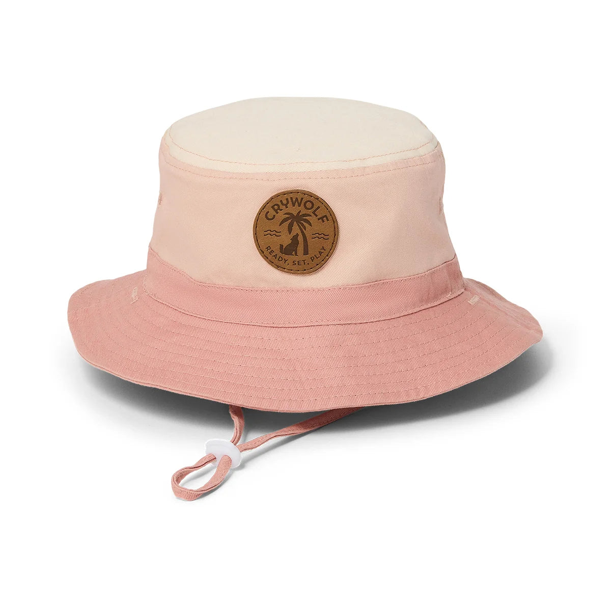 Crywolf Reversible Bucket Hat Blush Colourblock
