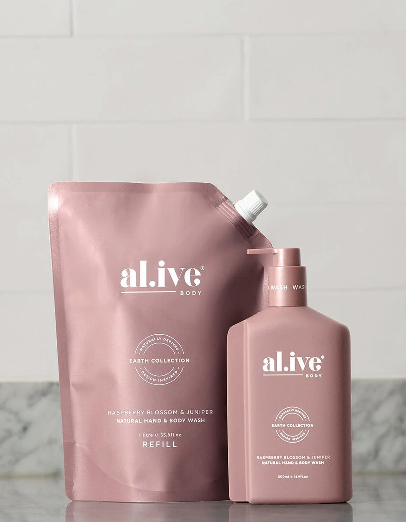 al.ive Raspberry Blossom/Juniper Wash Refill