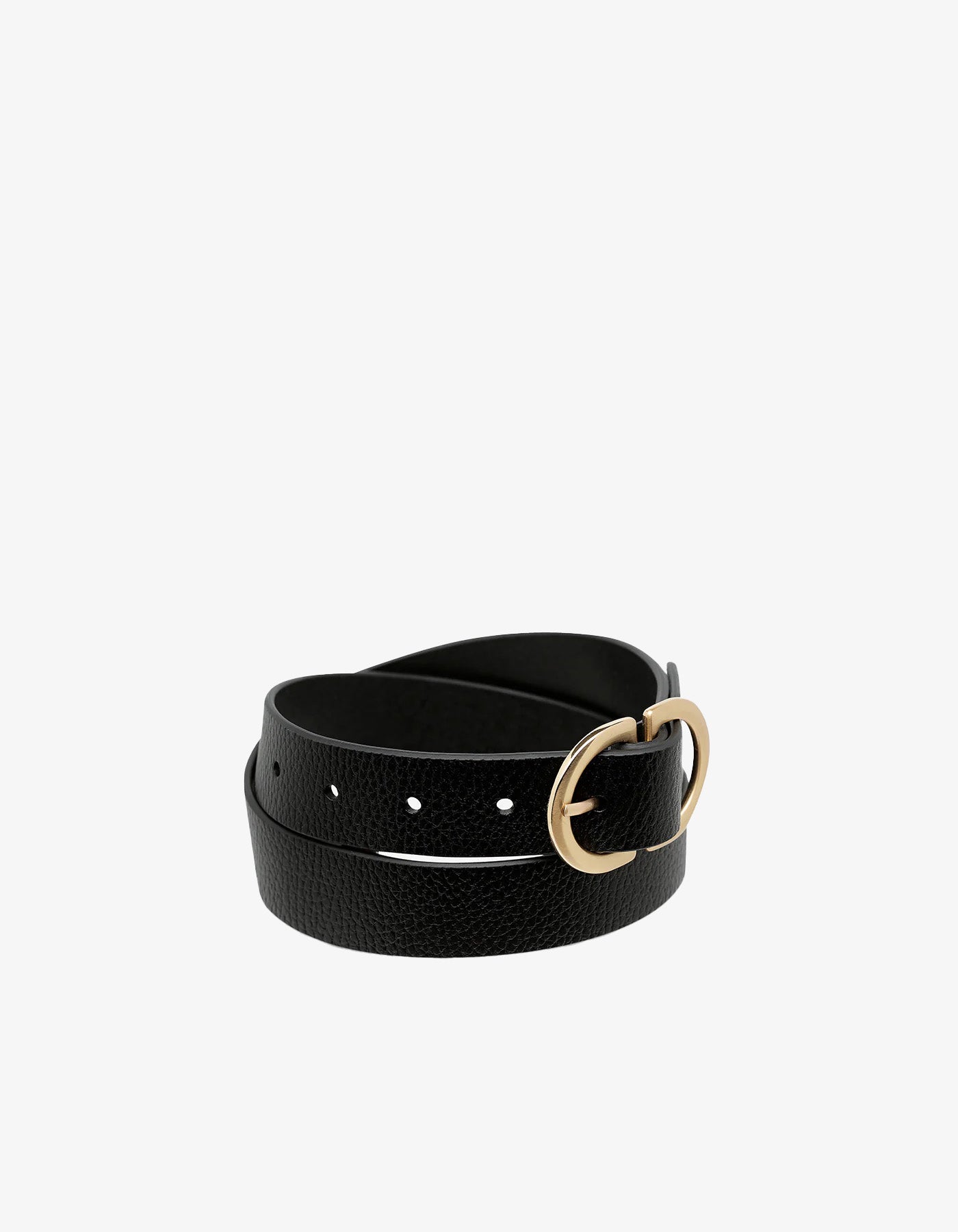 Status Anxiety In Reverse Belt Black/Gold