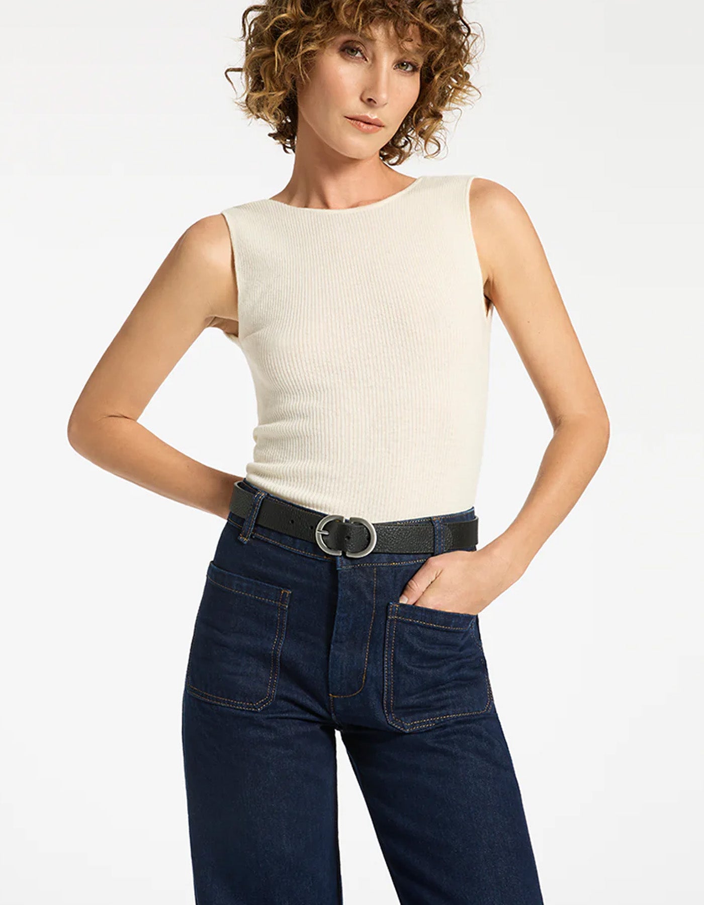 Status Anxiety In Reverse Belt Black/Silver