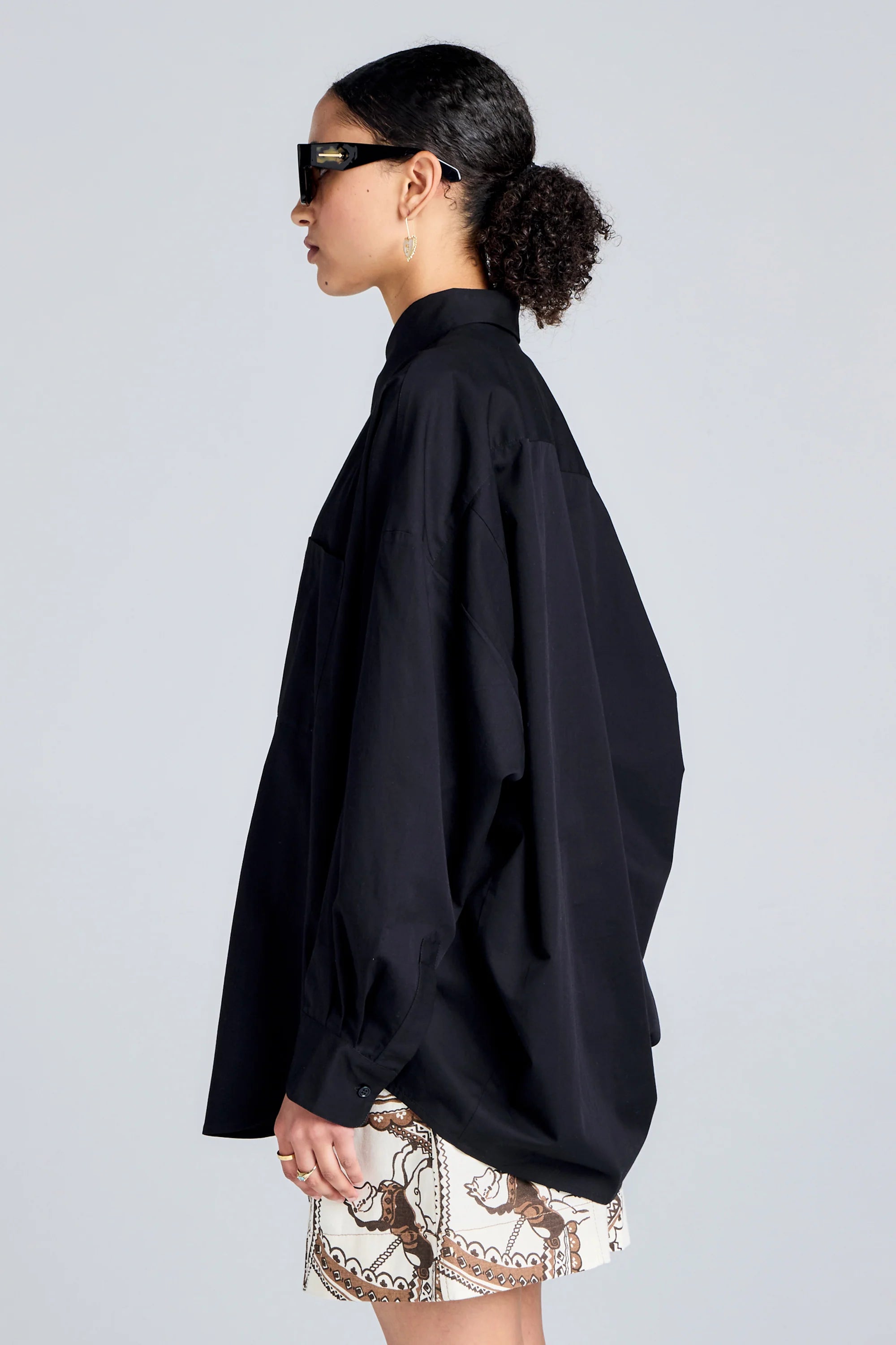 Karen Walker Rider Shirt Black