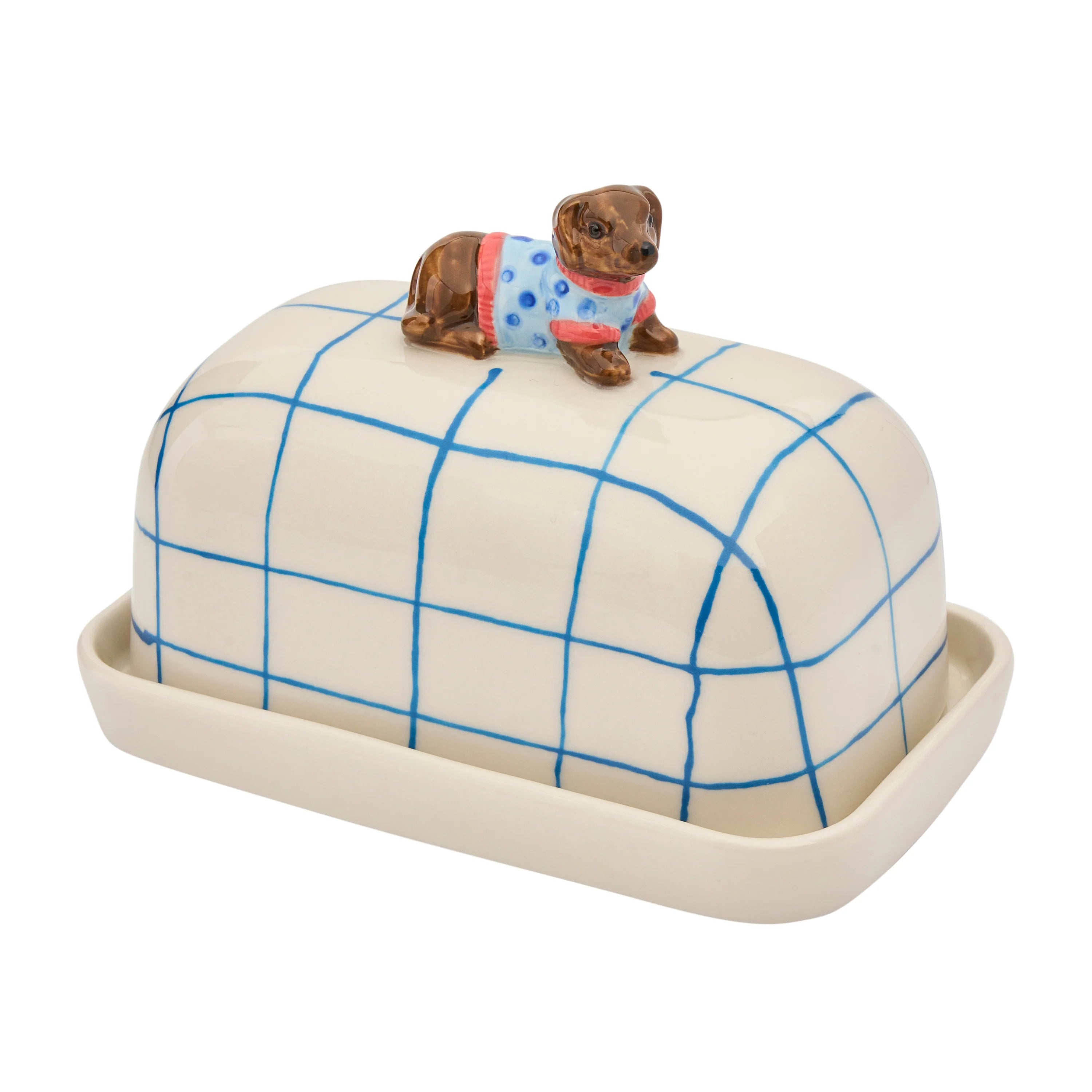 Robert Gordon Dachshund Butter Dish / Butter Up