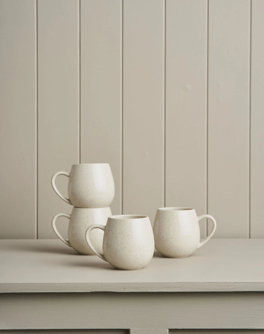 Robert Gordon Hug Me Mugs / Speckled White