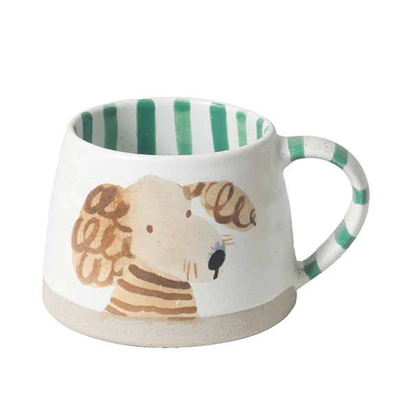 Robert Gordon Teddy Mug / RGA x Carolyn Gavin 4 Dogs & a Cat