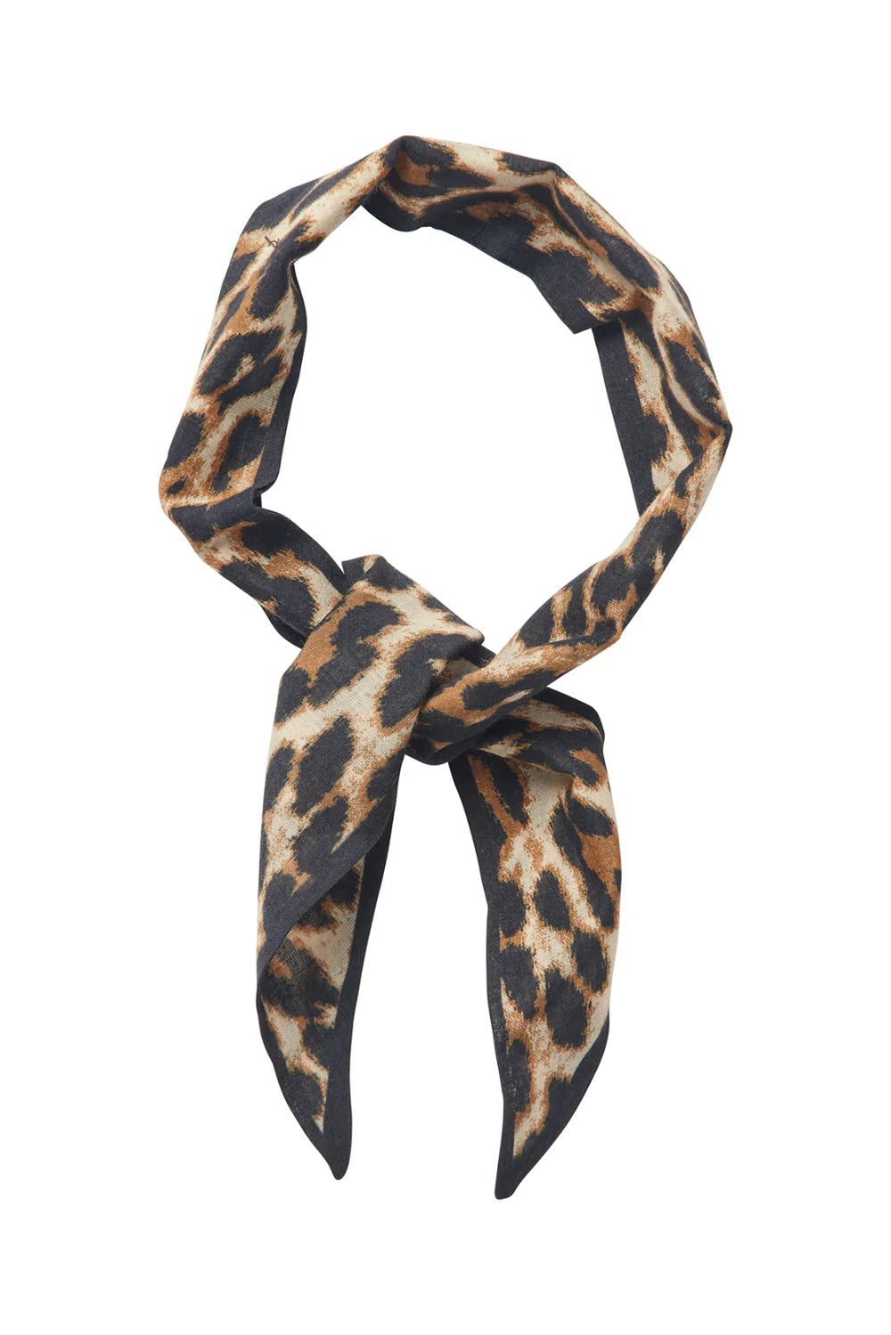 Lollys Laundry Rosemary Neck Scarf Leopard Print