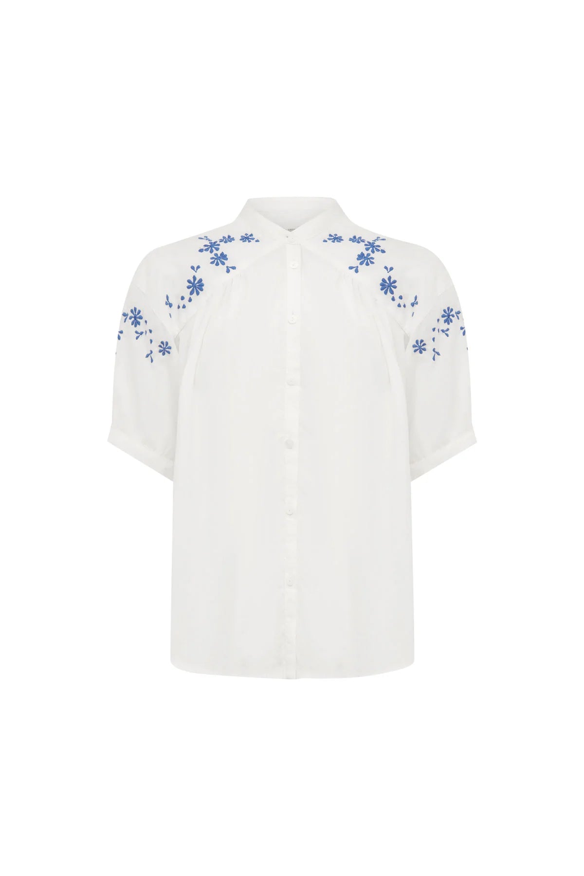 Rowie The Label Cora Spring Blouse Cobalt Etoile