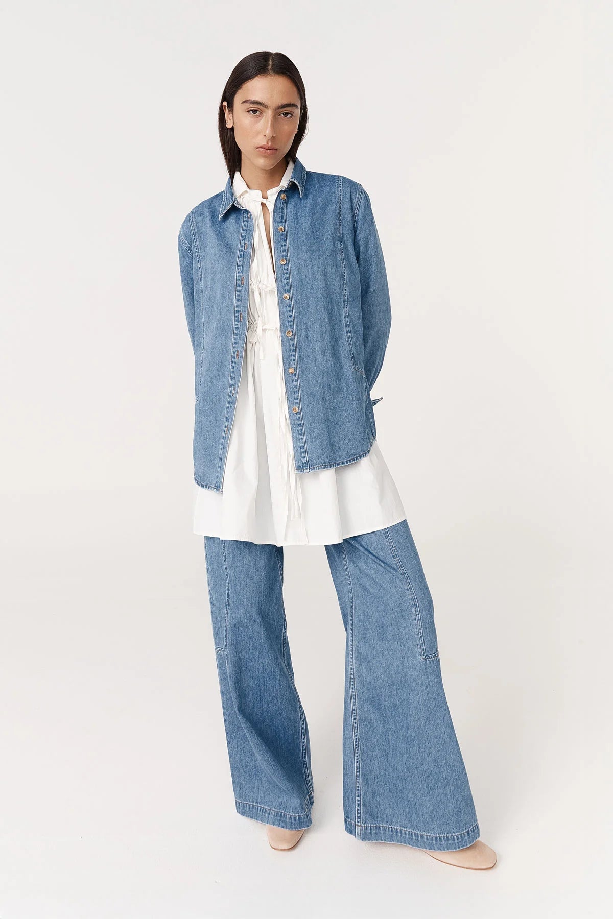 Rowie The Label Dallas Denim Jeans Denim Blue