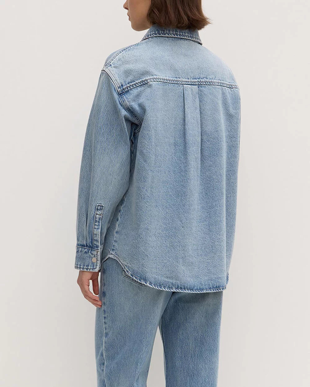 Assembly Label Rylee Denim Overshirt Indigo Fade