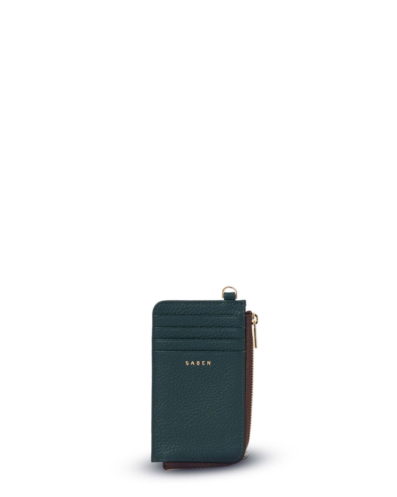 Saben Winona Card Holder Hunter Green