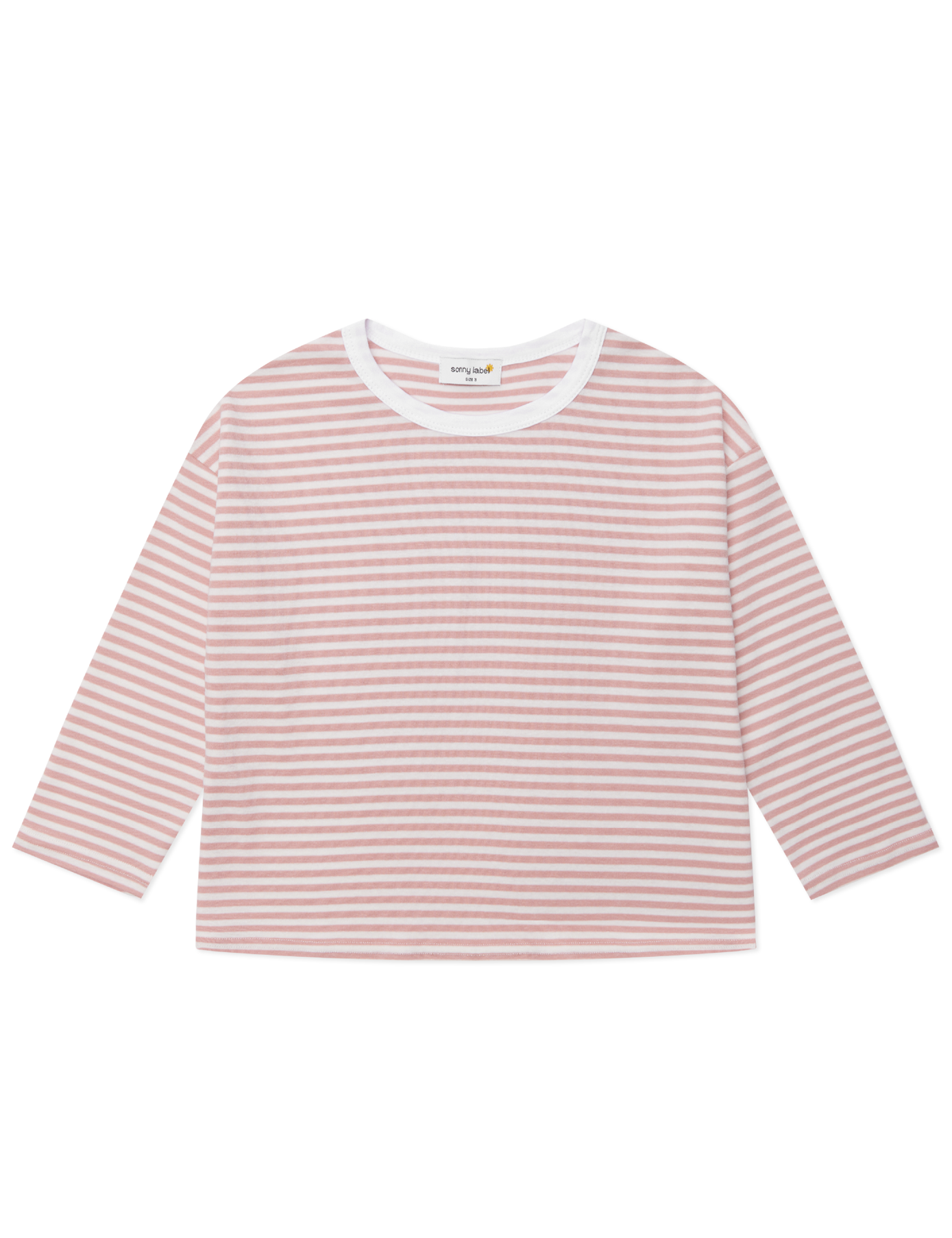 Sonny Label Long Tee in Floss Stripe