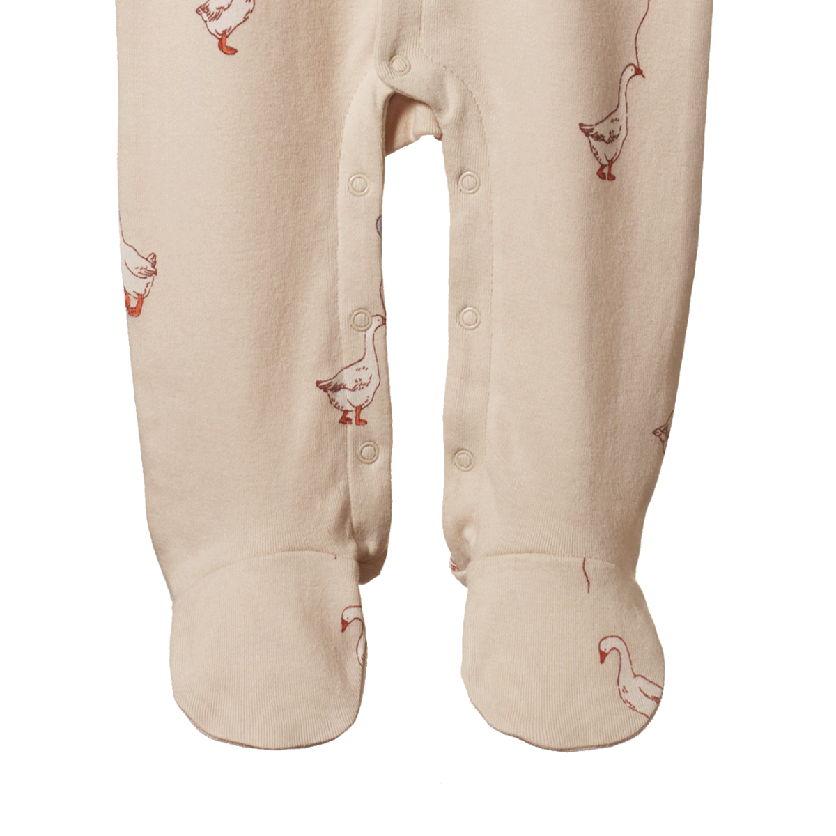 Nature Baby Stretch & Grow Goose Lullaby Print
