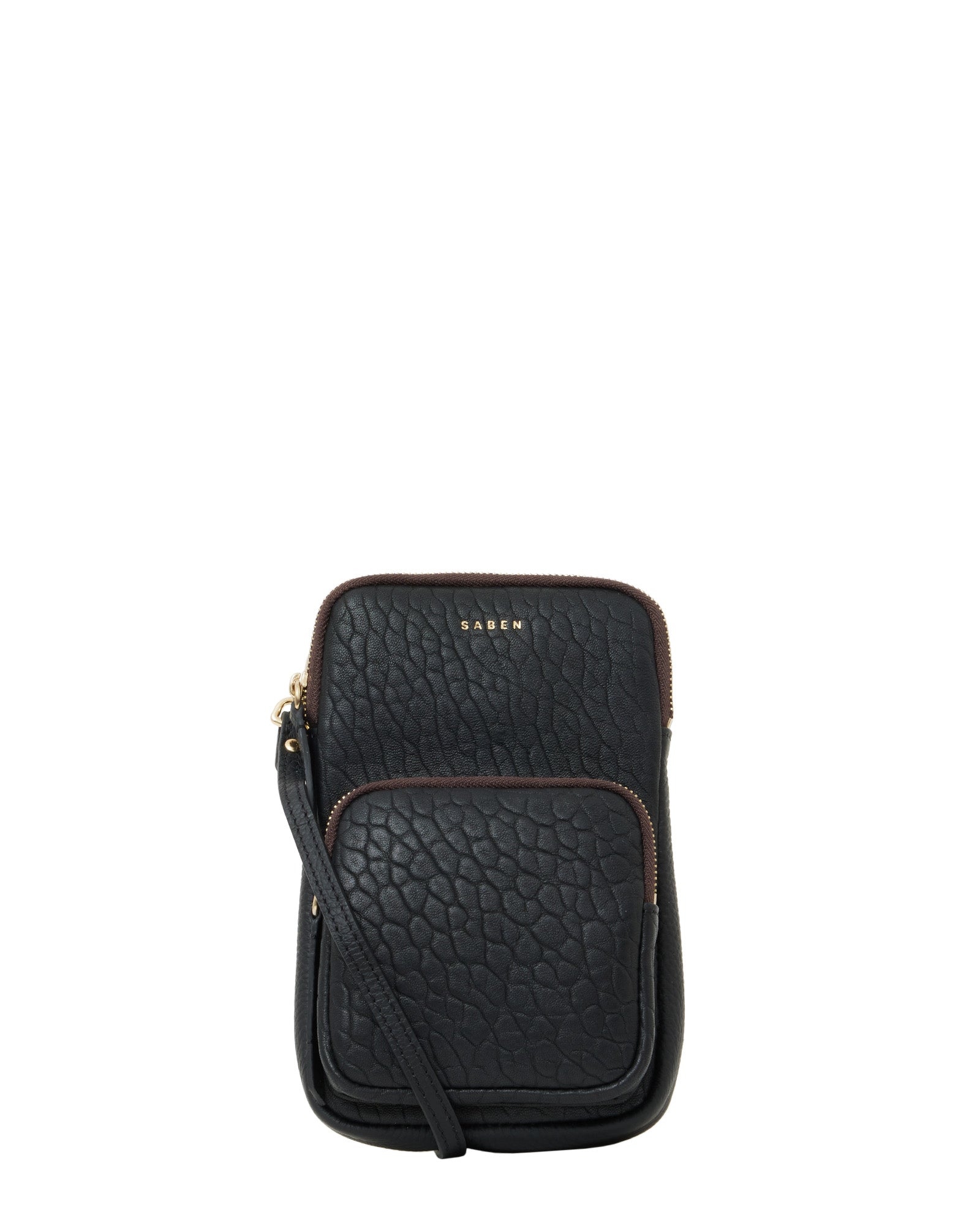 Saben Nikko Pocket Phone Sling Black Bubble