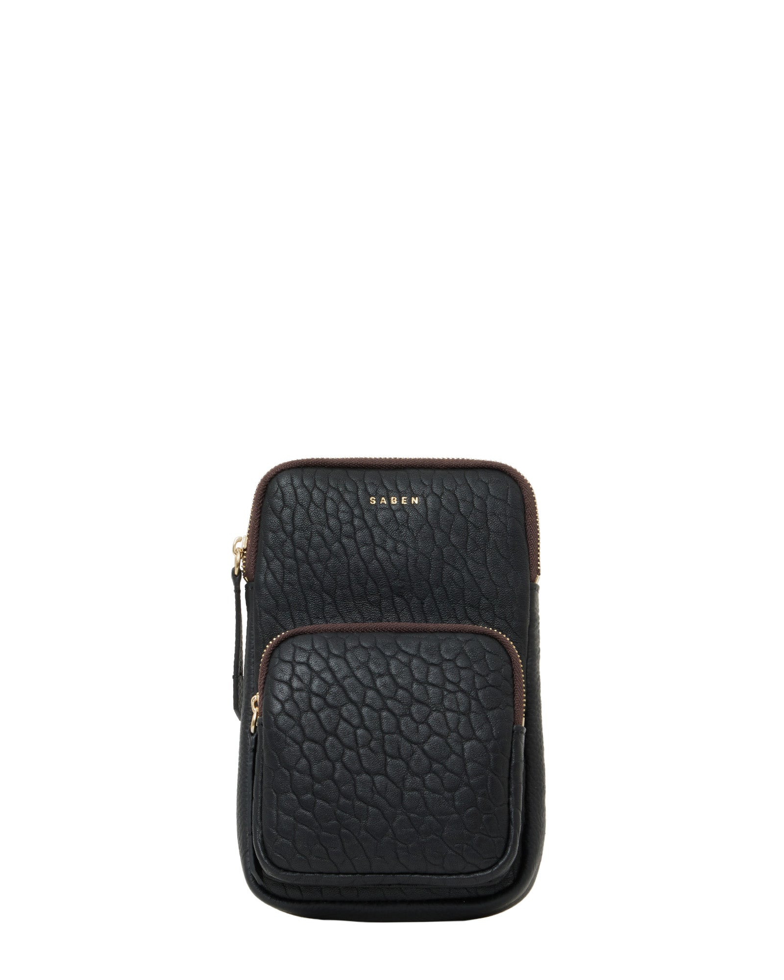 Saben Nikko Pocket Phone Sling Black Bubble