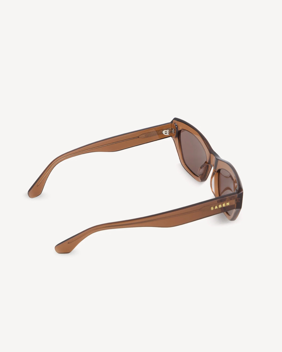 Saben Cara Sunglasses Sheer Brown